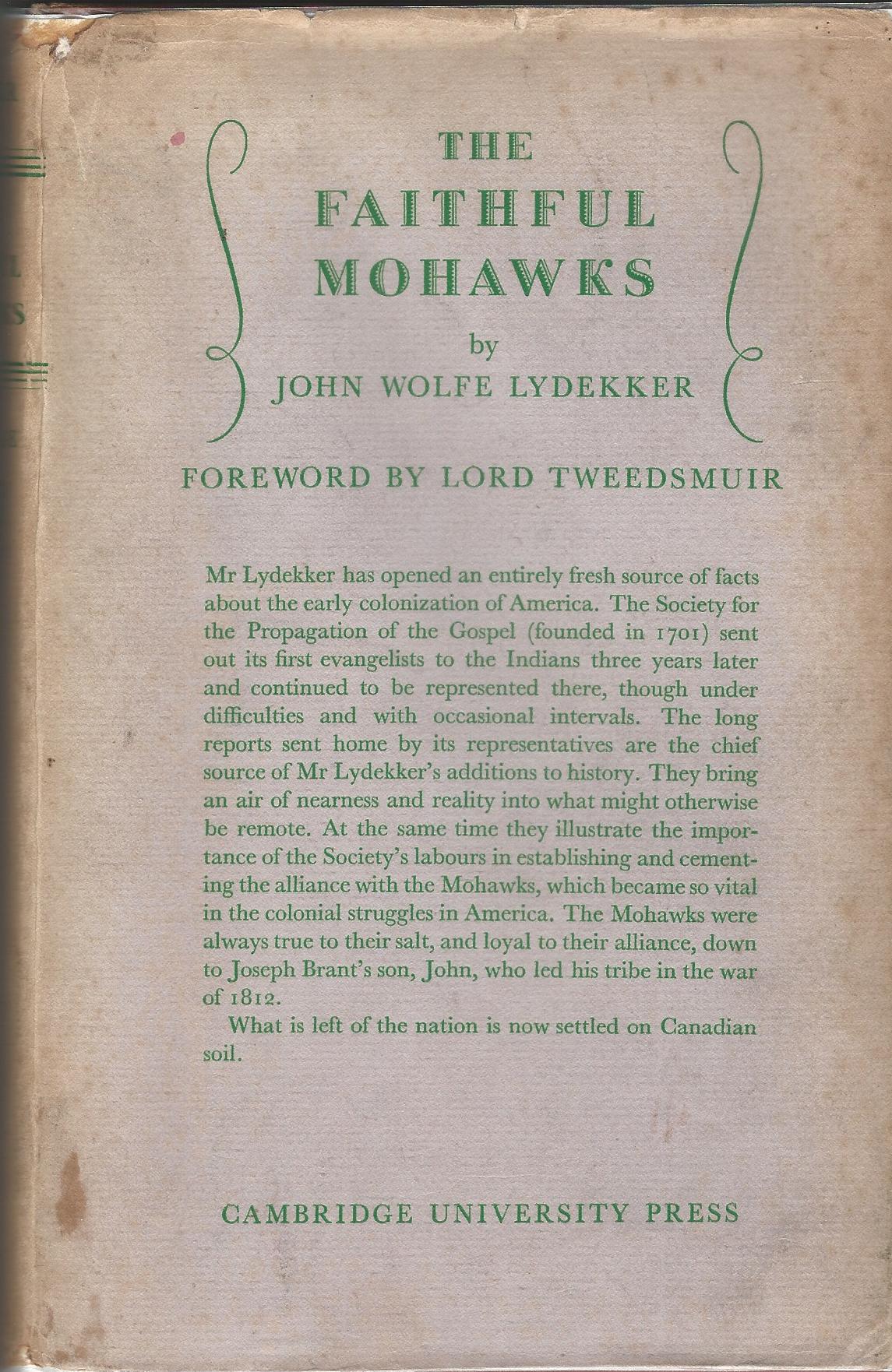 Image for The Faithful Mohawks