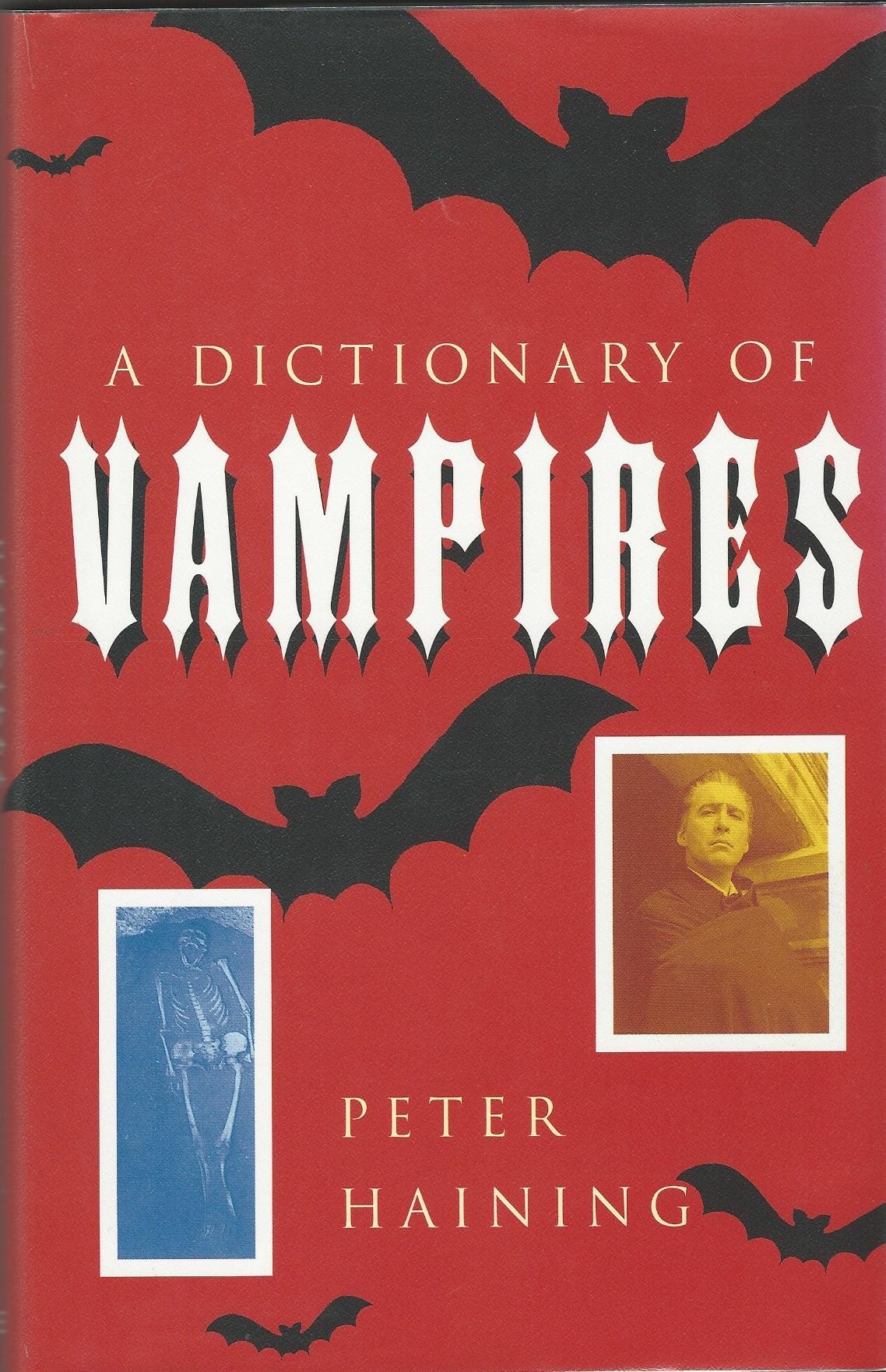 Image for A Dictionary of Vampires