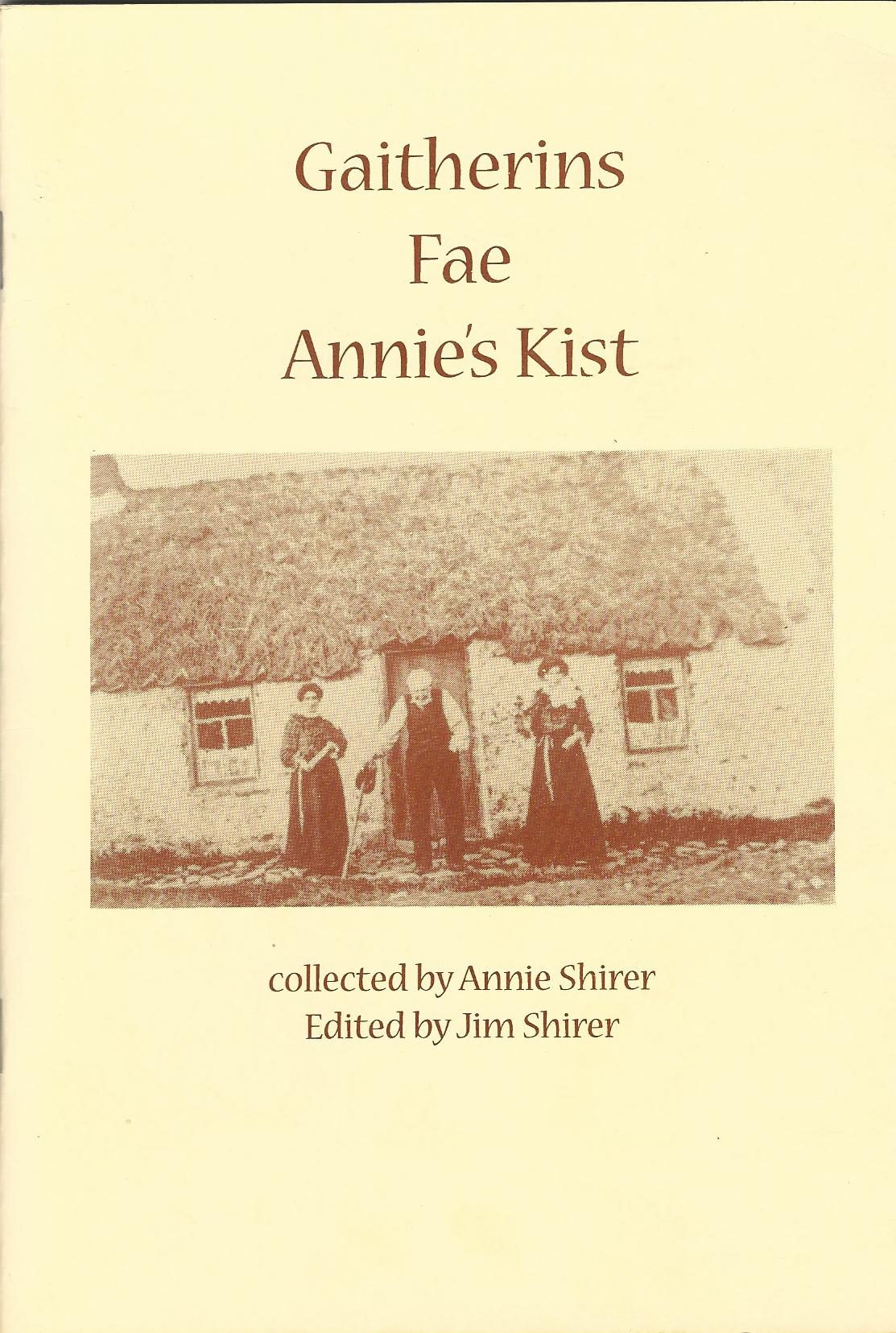 Image for Gaitherins Far Annie's Kist: A Selection of Poems and Sayings from the Buchan Area of N. E. Scotland