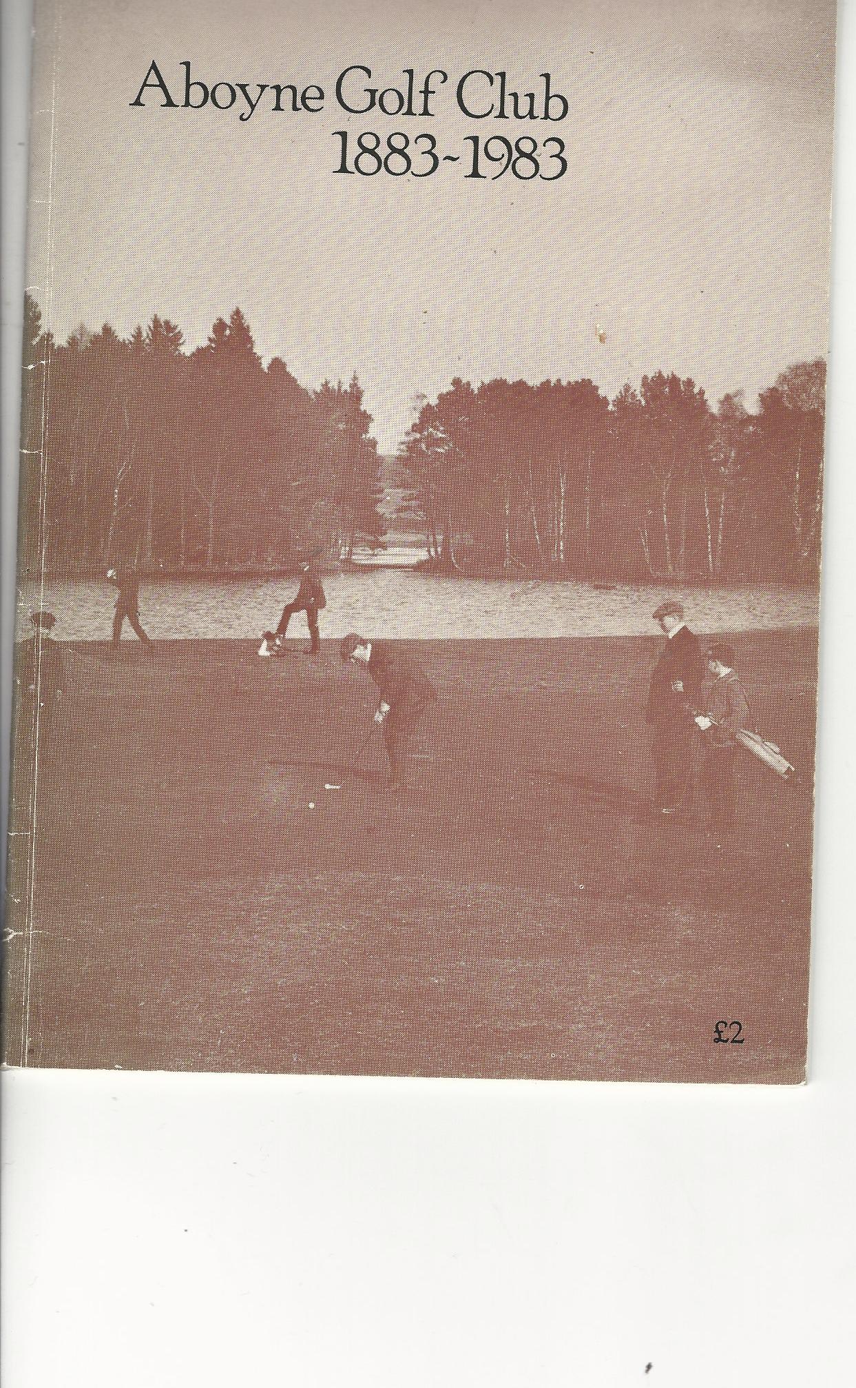 Image for Aboyne Golf Club 1883 - 1983.