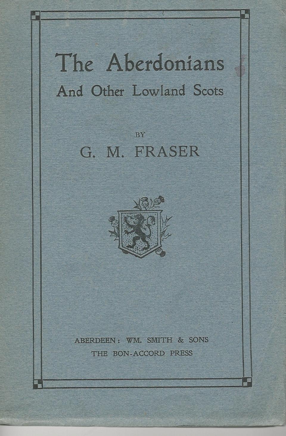 Image for The Aberdonians and other Lowland Scots.