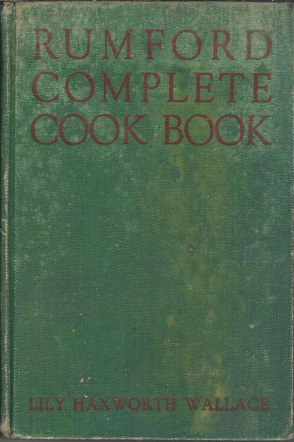 Image for Rumford Complete Cook Book.