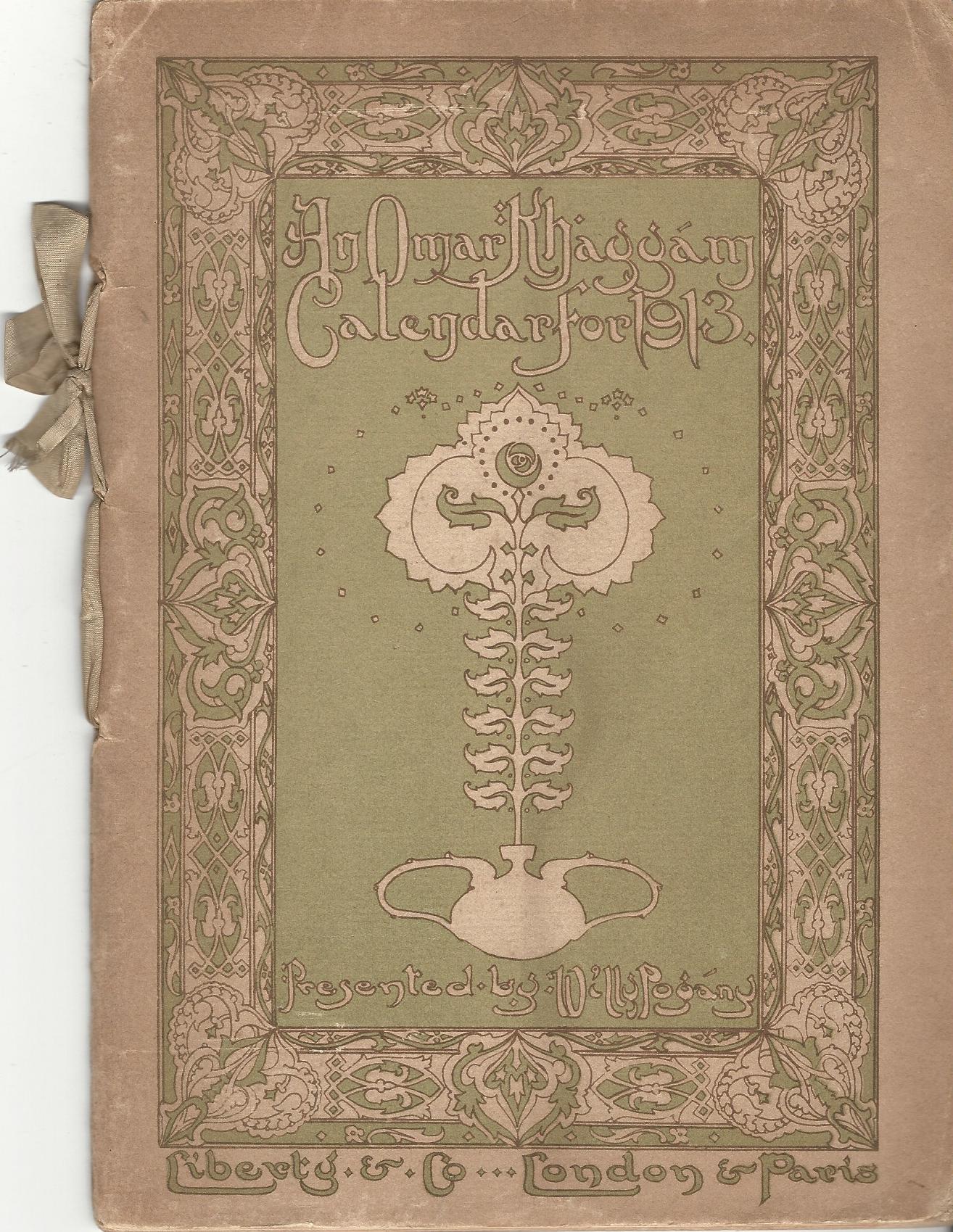 Image for An Omar Khayyam Calendar for 1913 presented by Willy Pogány