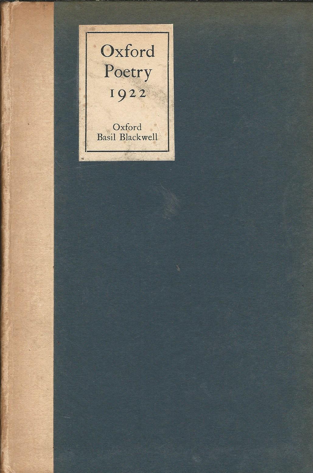Image for Oxford Poetry.