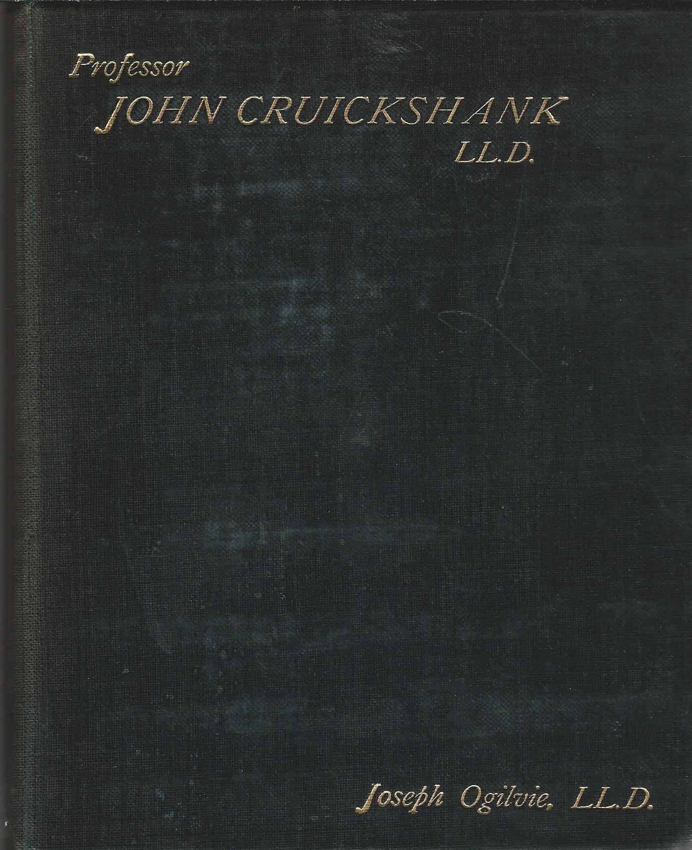Image for Professor John Cruickshank LL.D.