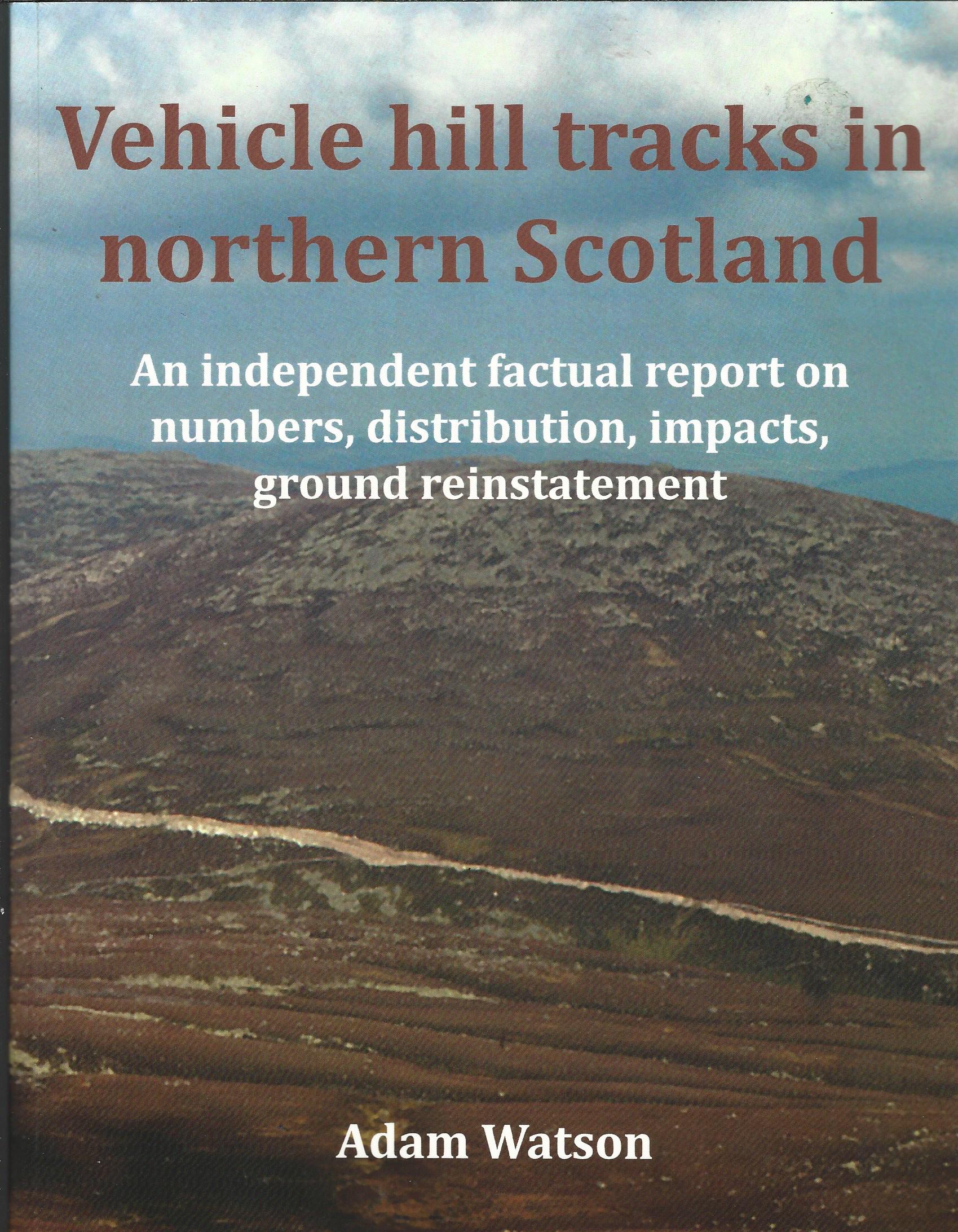 Image for Vehicle hill tracks in northern Scotland.