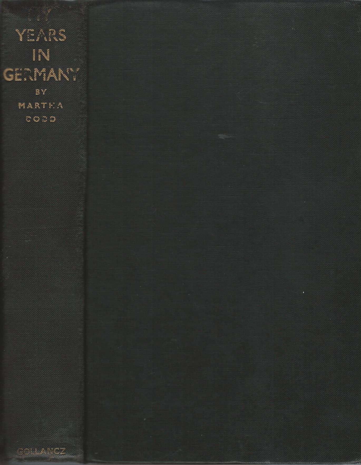 Image for My Years in Germany