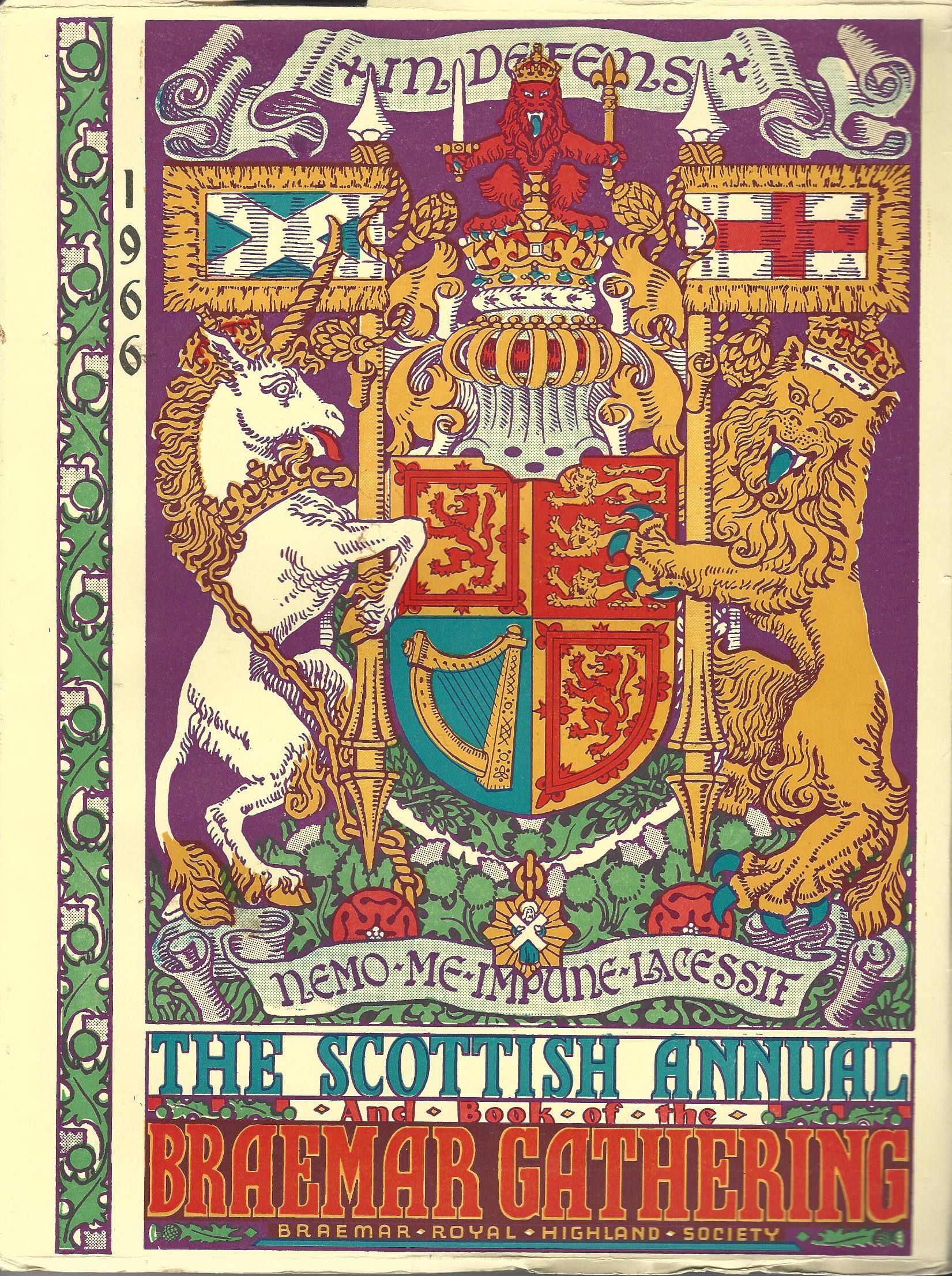 Image for Book of the Braemar Gathering 1966.
