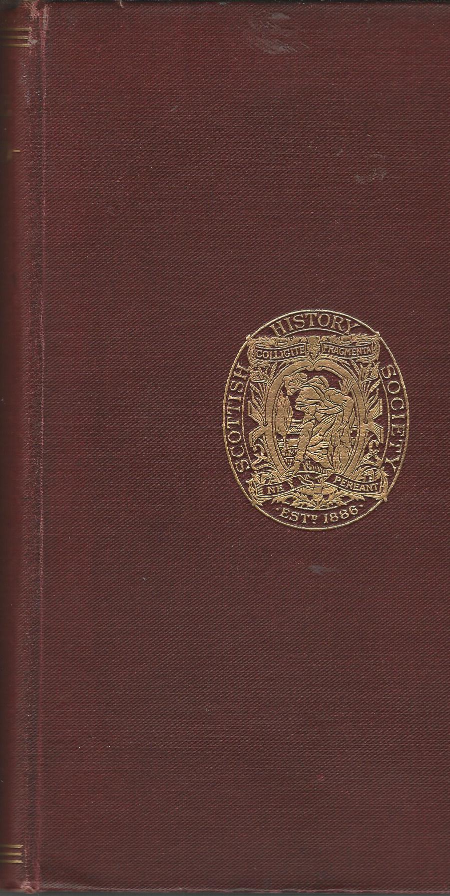 Image for Publications of the Scottish History Society, Second Series Volume X: Rentale Dunkeldense.