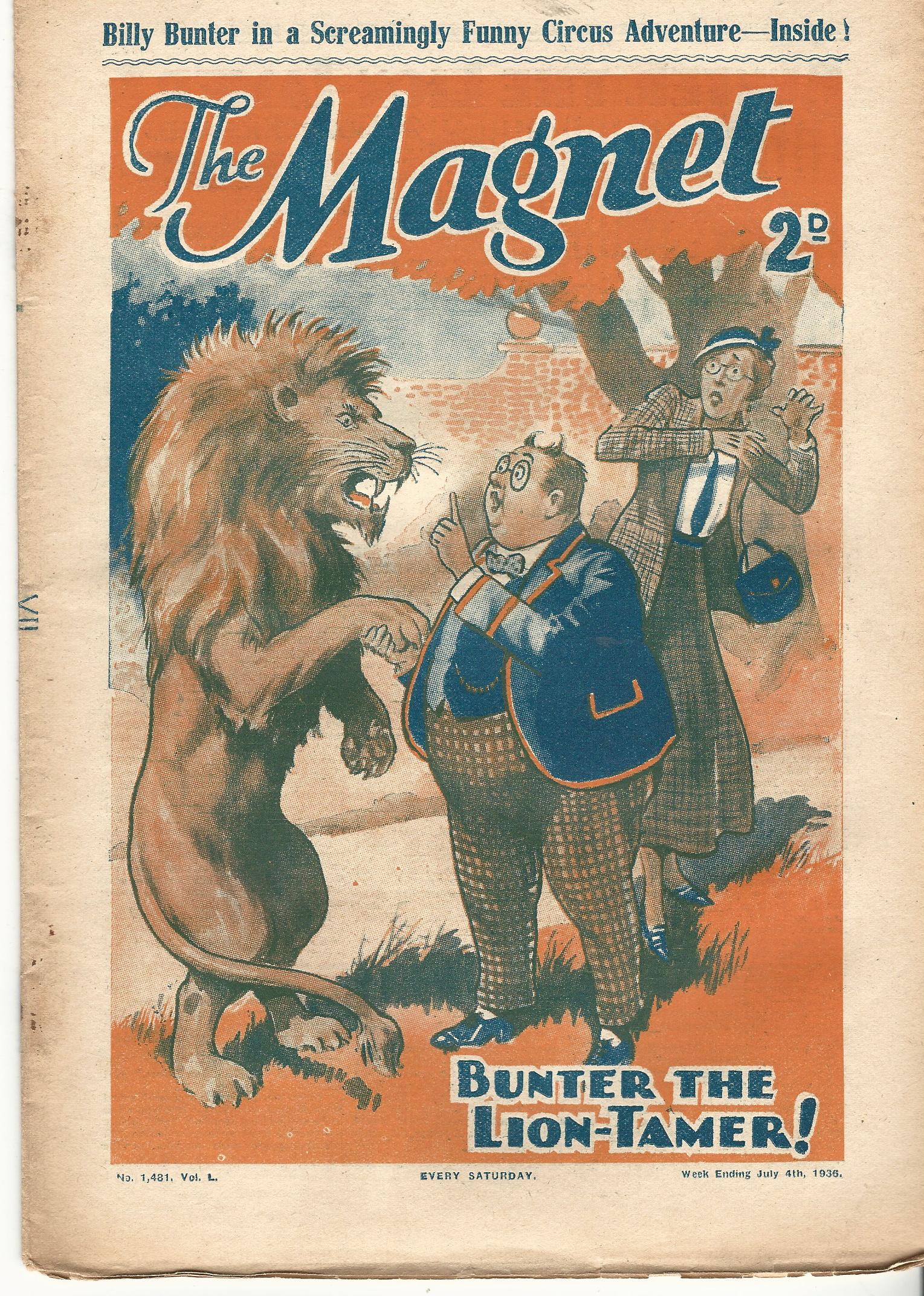 Image for The Magnet No.1481 Vol. L.