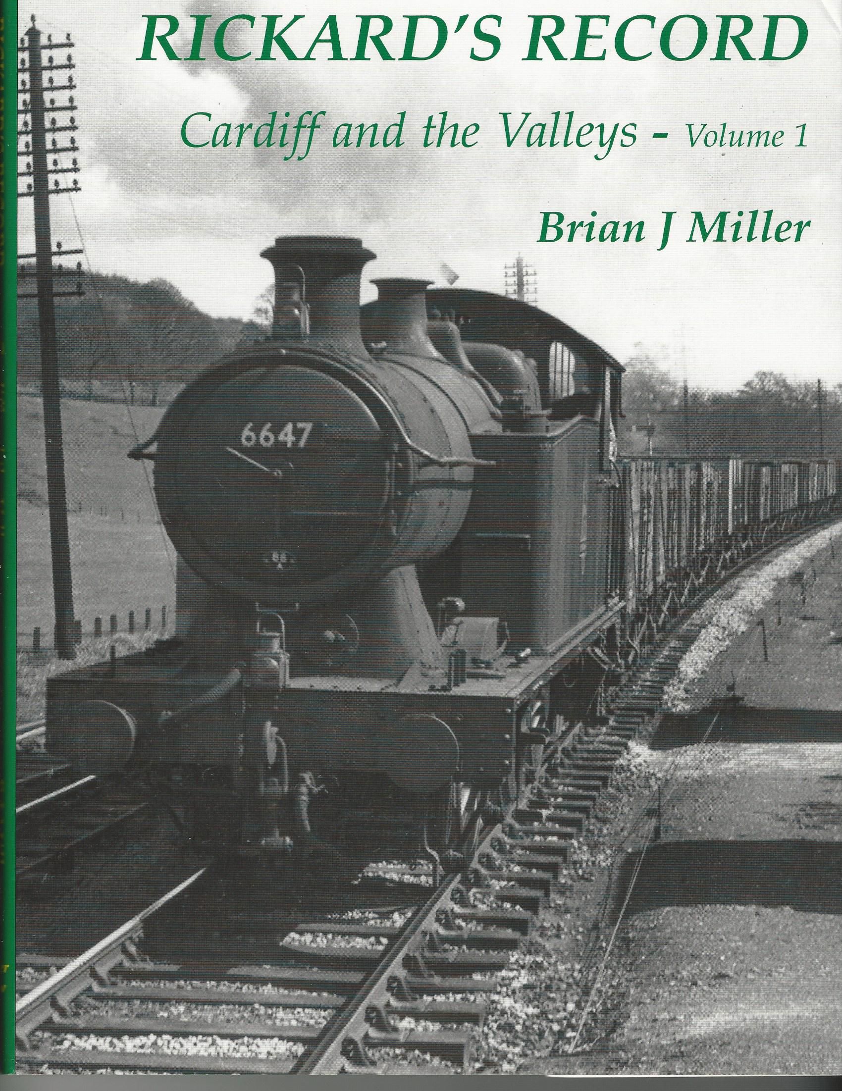 Image for Rickard's Record: Cardiff and the Valleys (volume 1).