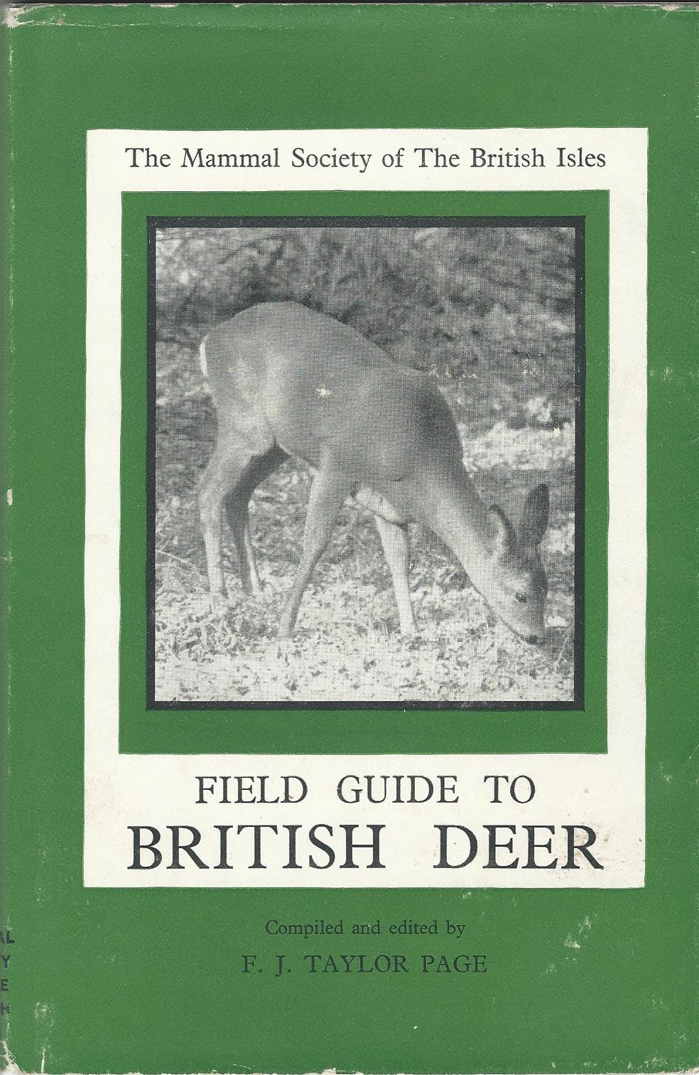 Image for Field Guide to British Deer