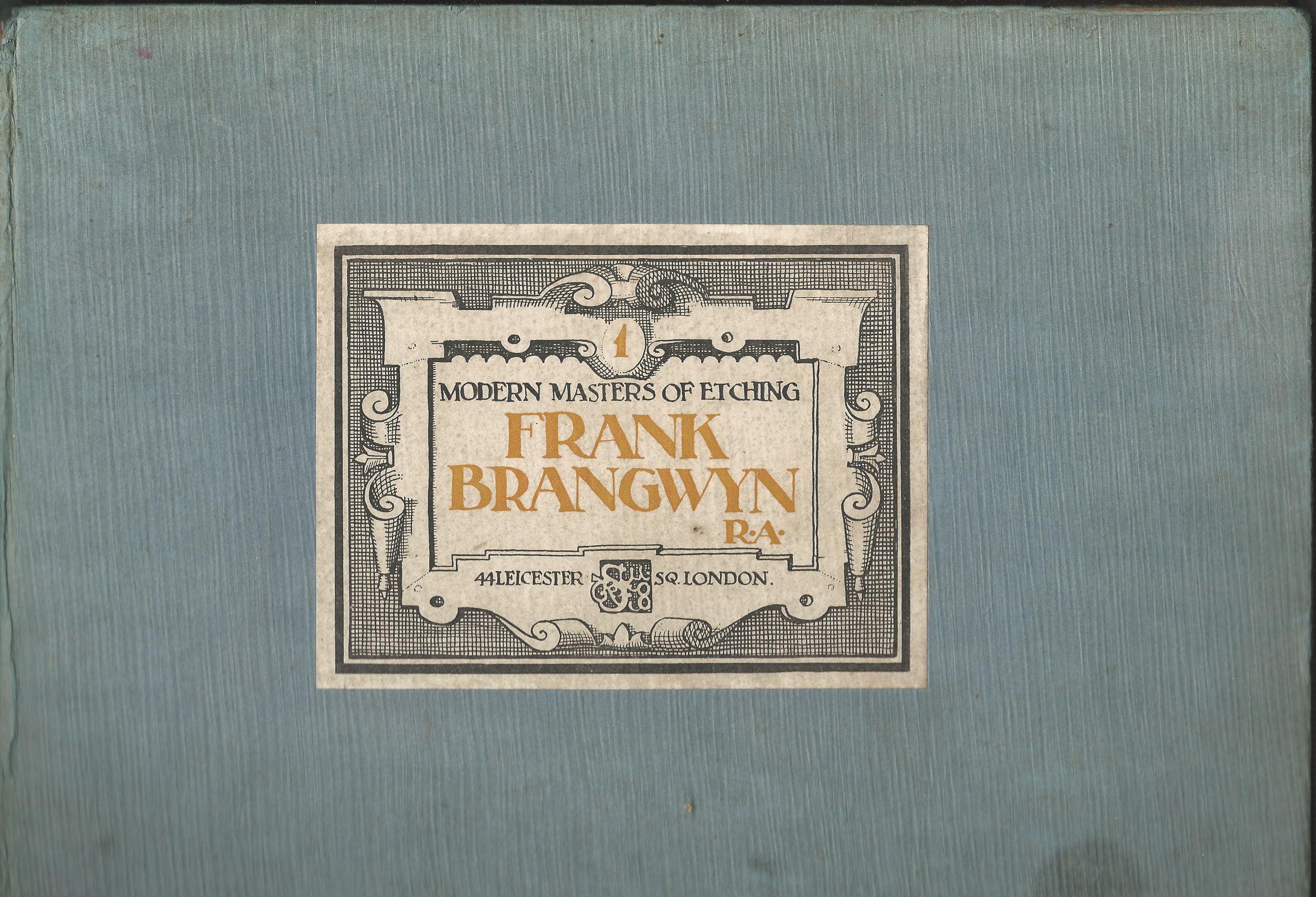 Image for Modern Masters of Etching - Frank Brangwyn. No. 1.