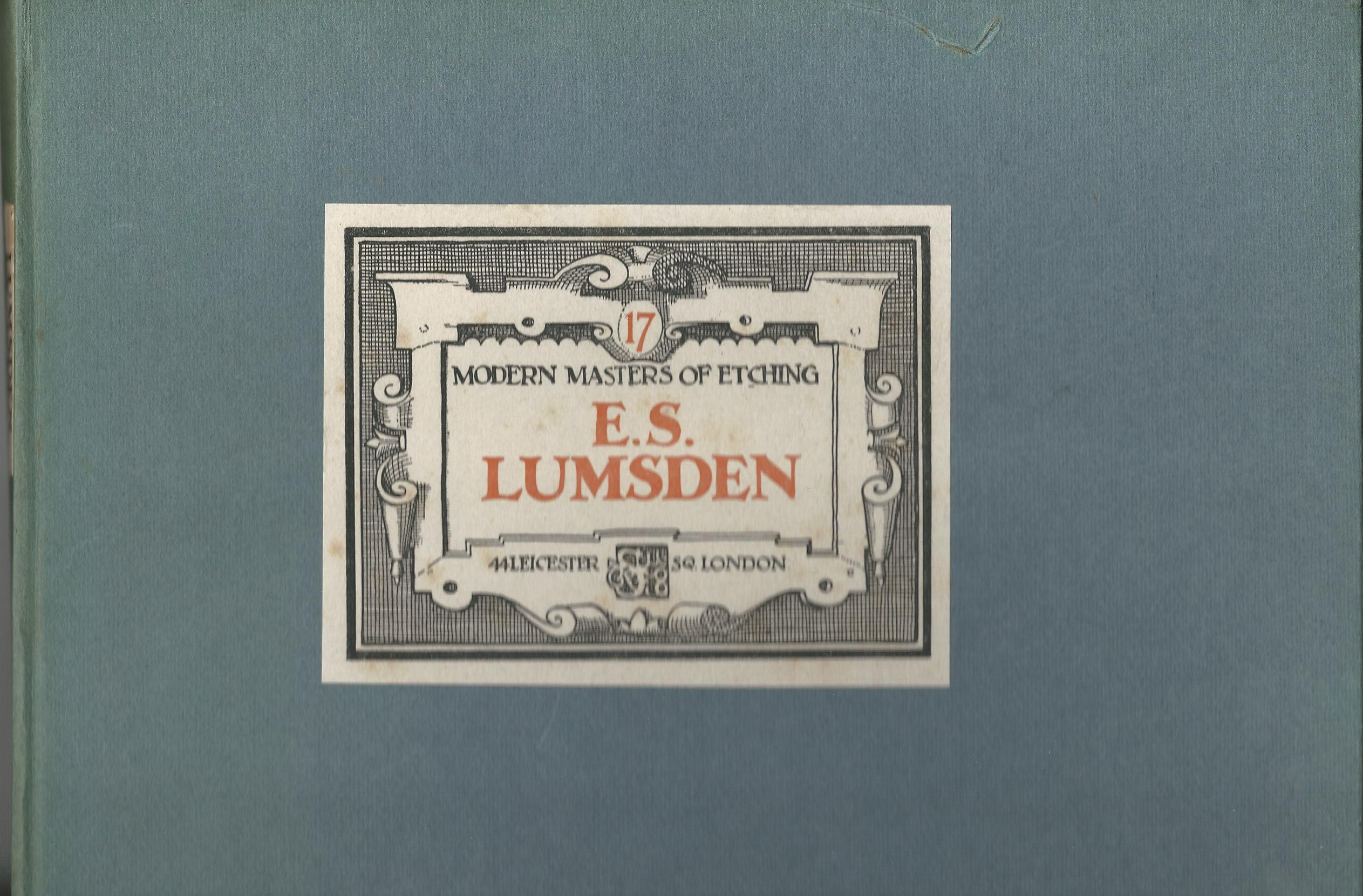 Image for Modern Masters of Etching - E.S. Lumsden No.17.
