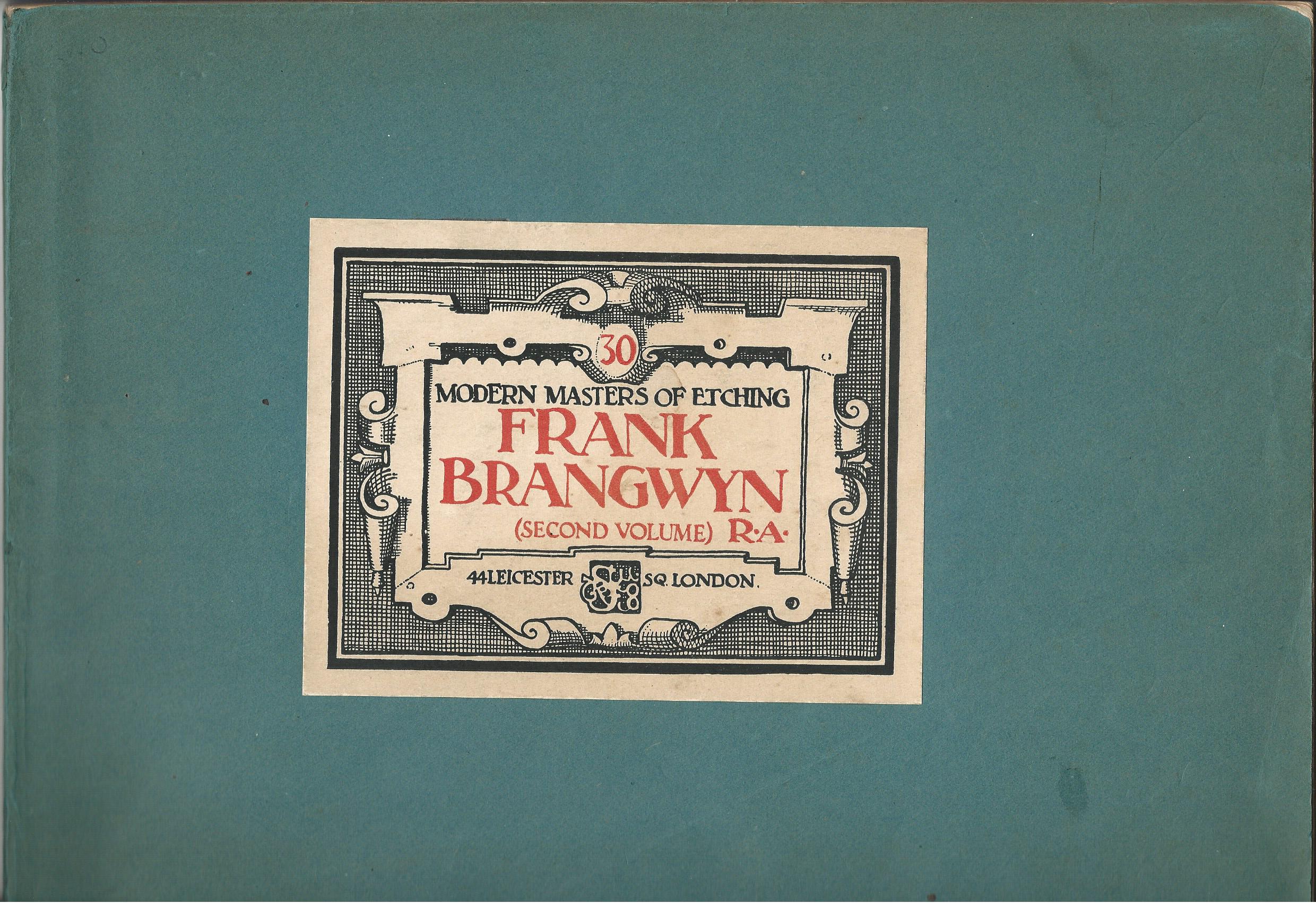 Image for Modern Masters of Etching - Frank Brangwyn Second Volume. No. 30.