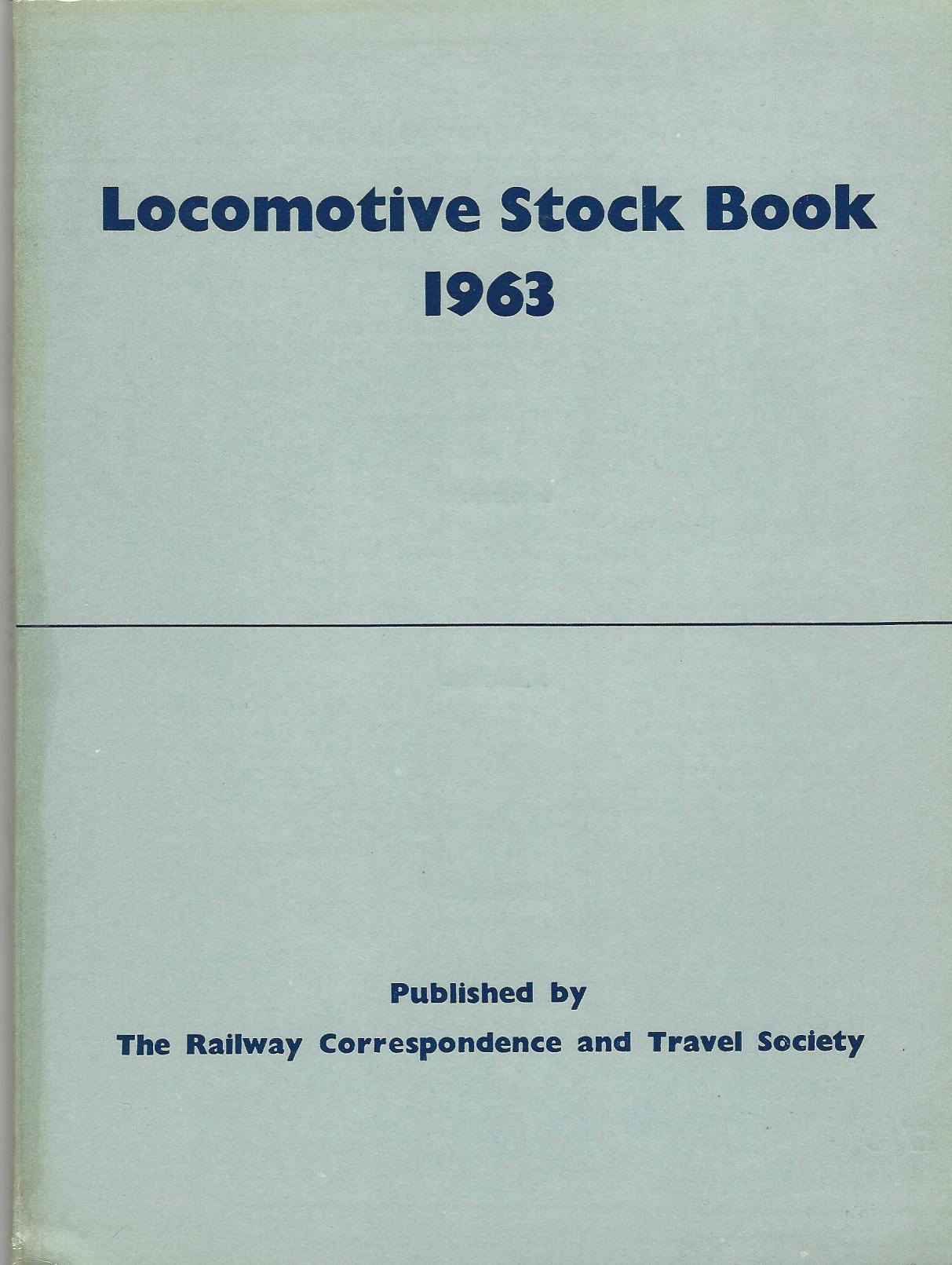 Image for Locomotive Stock Book 1963
