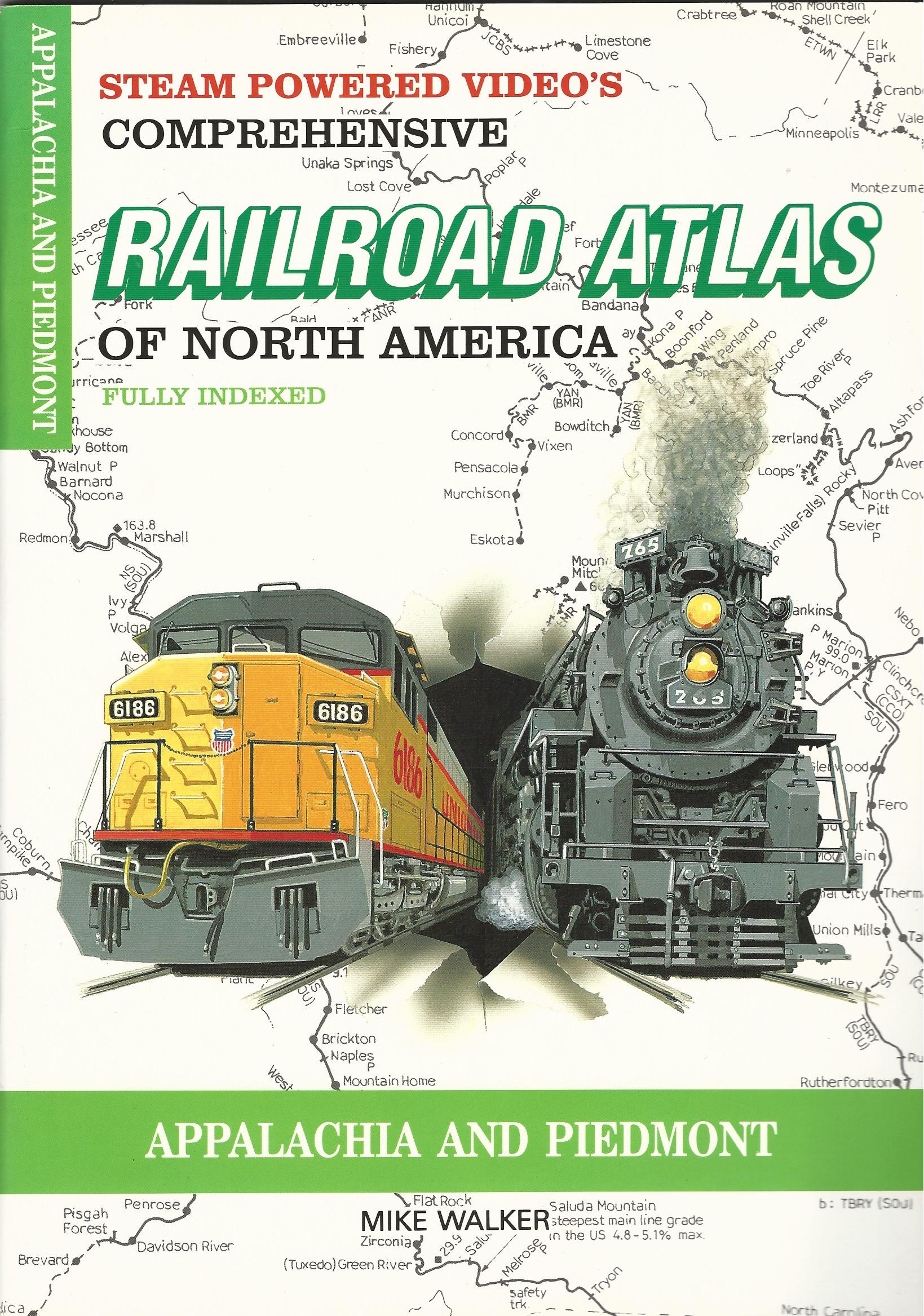 Image for SPV's Comprehensive Railroad Atlas of North America: Appalachia and Piedmont