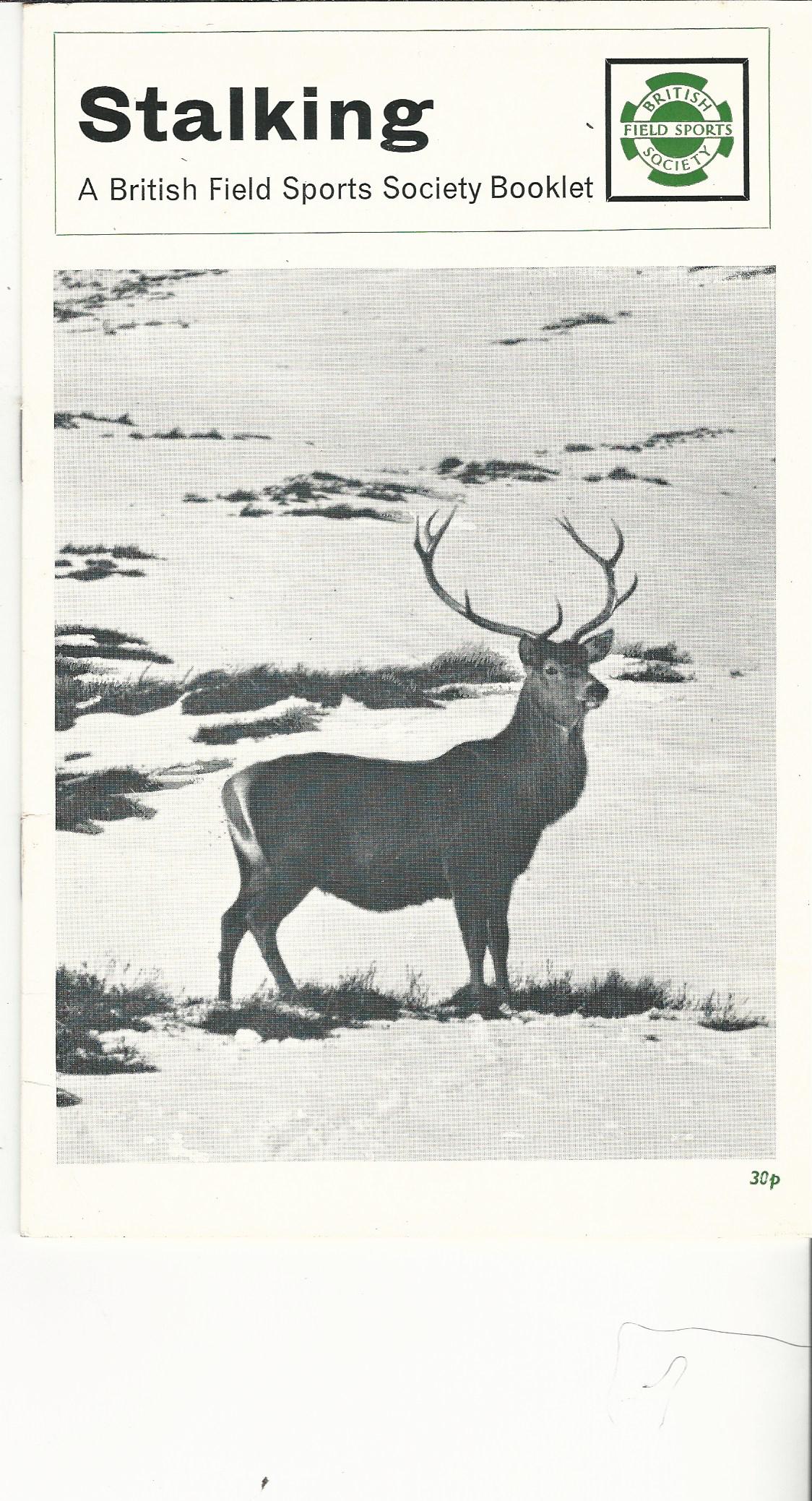 Image for Stalking: A British Field Sport Society Booklet.