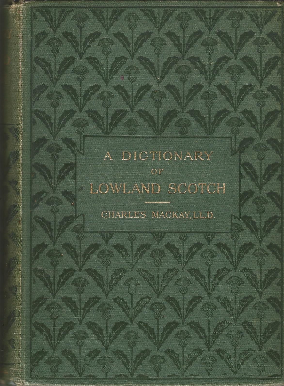 Image for A Dictionary of Lowland Scotch
