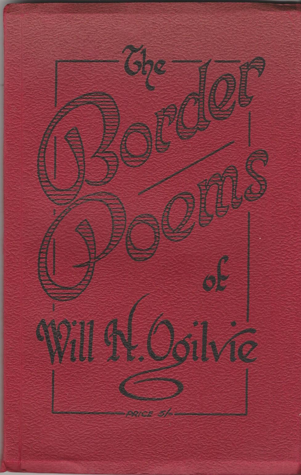 Image for The Border Poems of Will H. Ogilvie