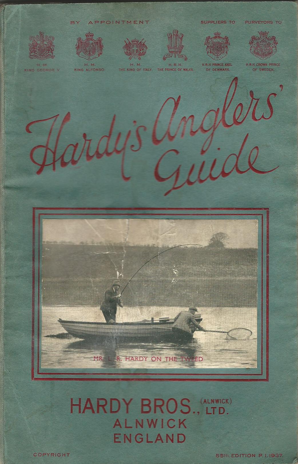 Image for Hardy's Anglers Guide 1937.