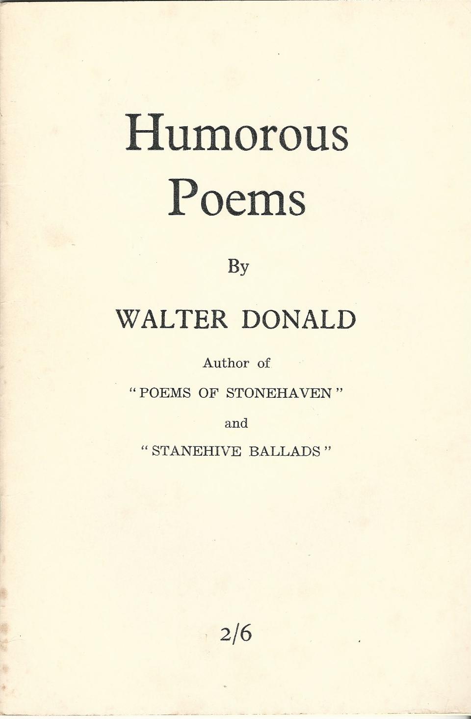 Image for Humorous Poems