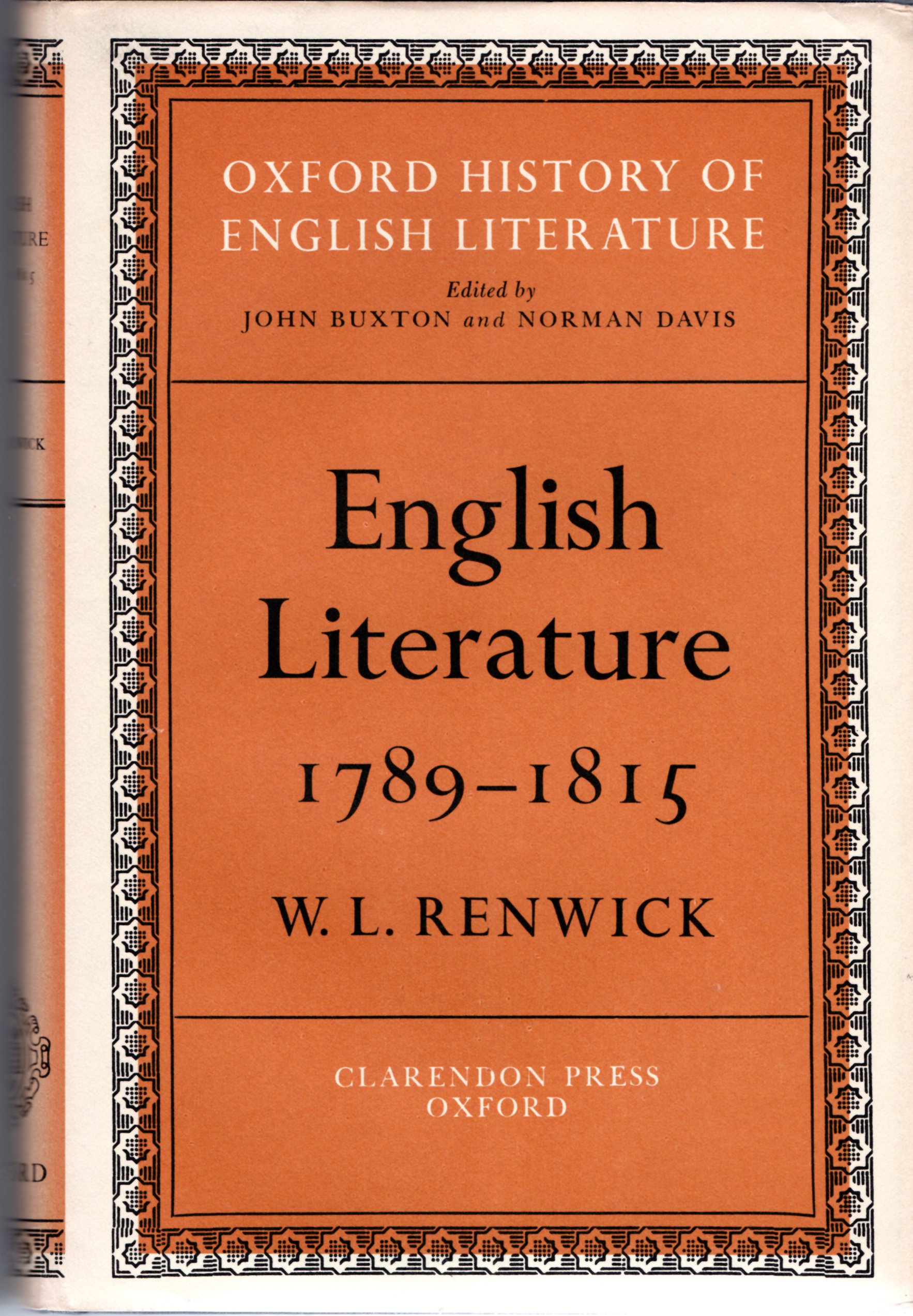Image for English Literature 1789-1815