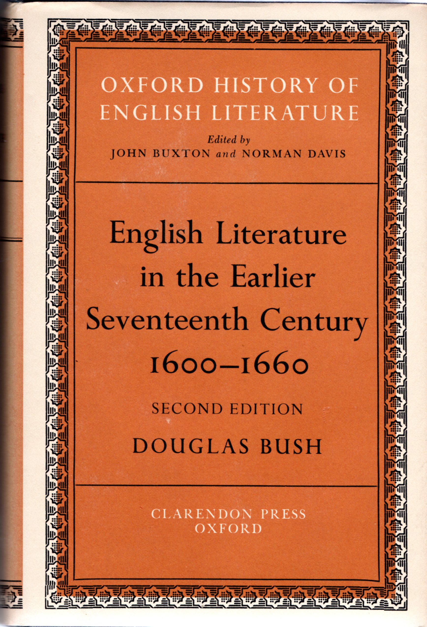 Image for English Literature in the Earlier Seventeenth Century 1600-1660