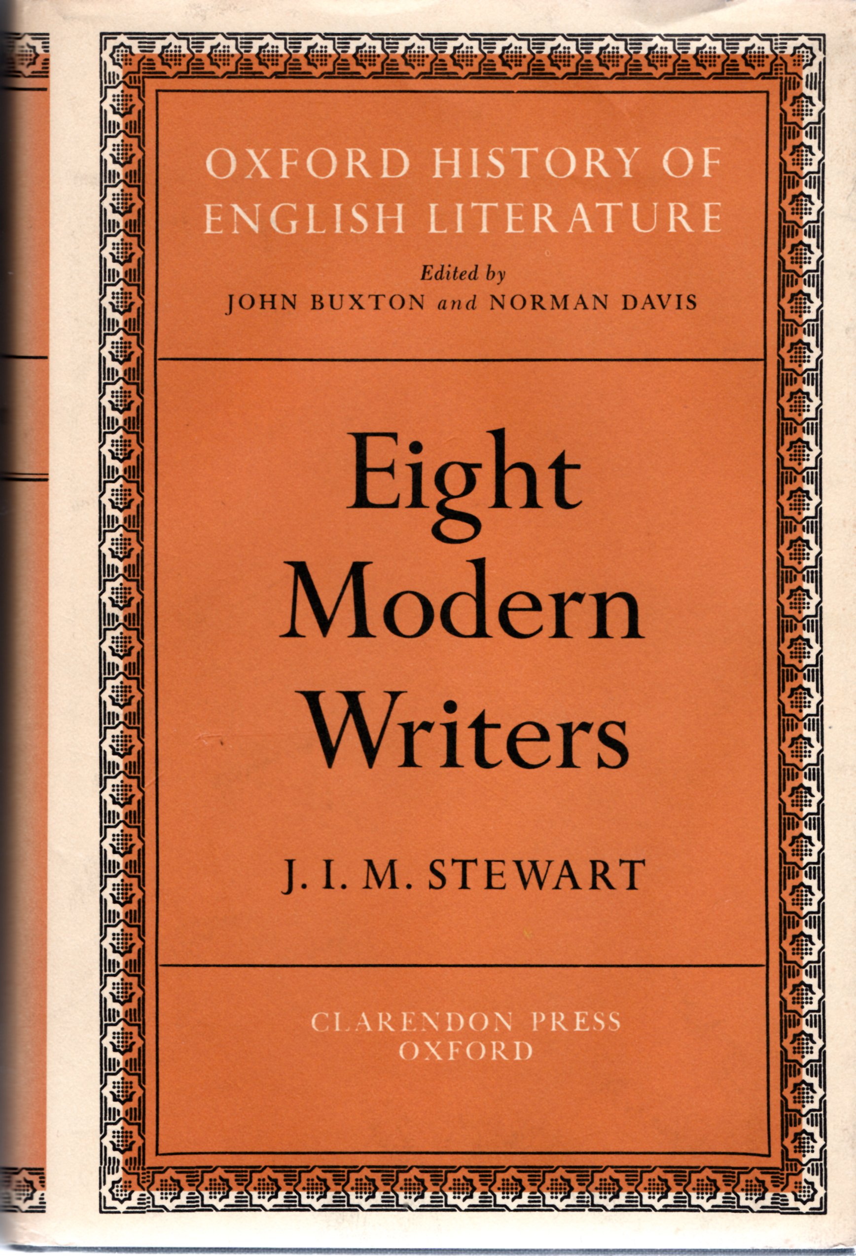 Image for Eight Modern Writers