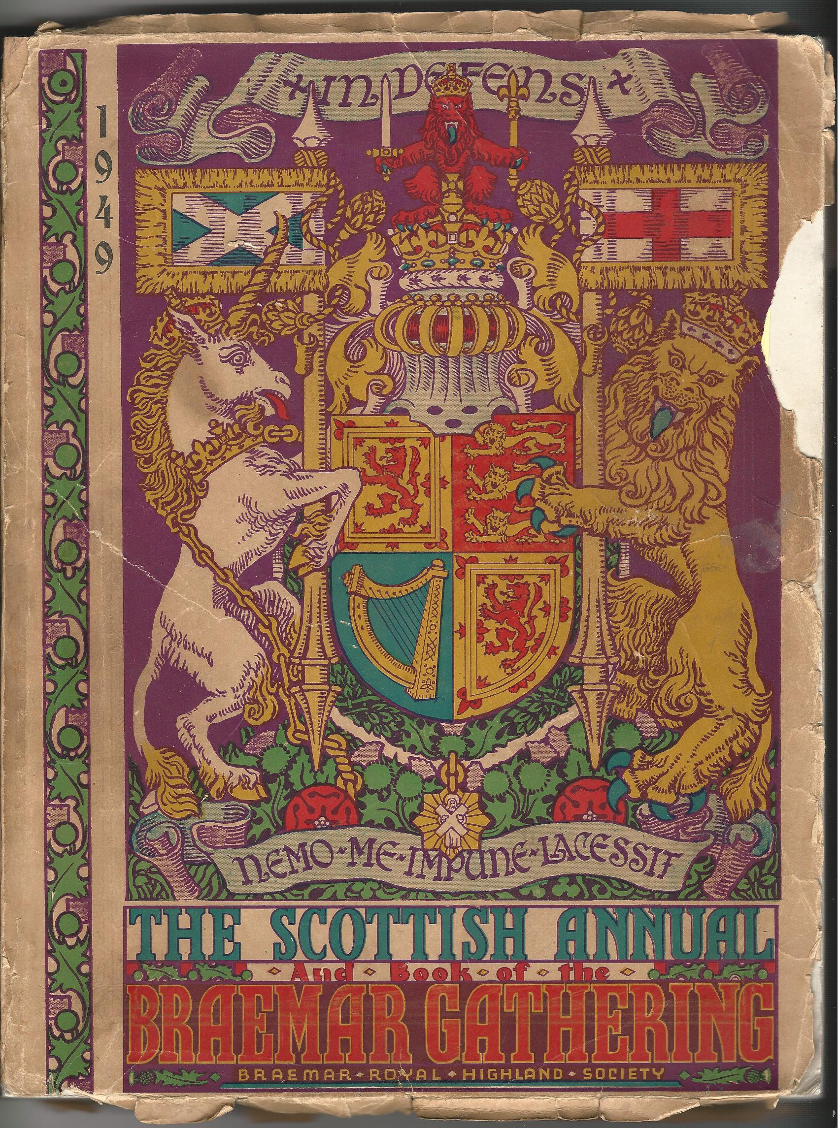 Image for The Scottish Annual and Braemar Gathering Book 1949