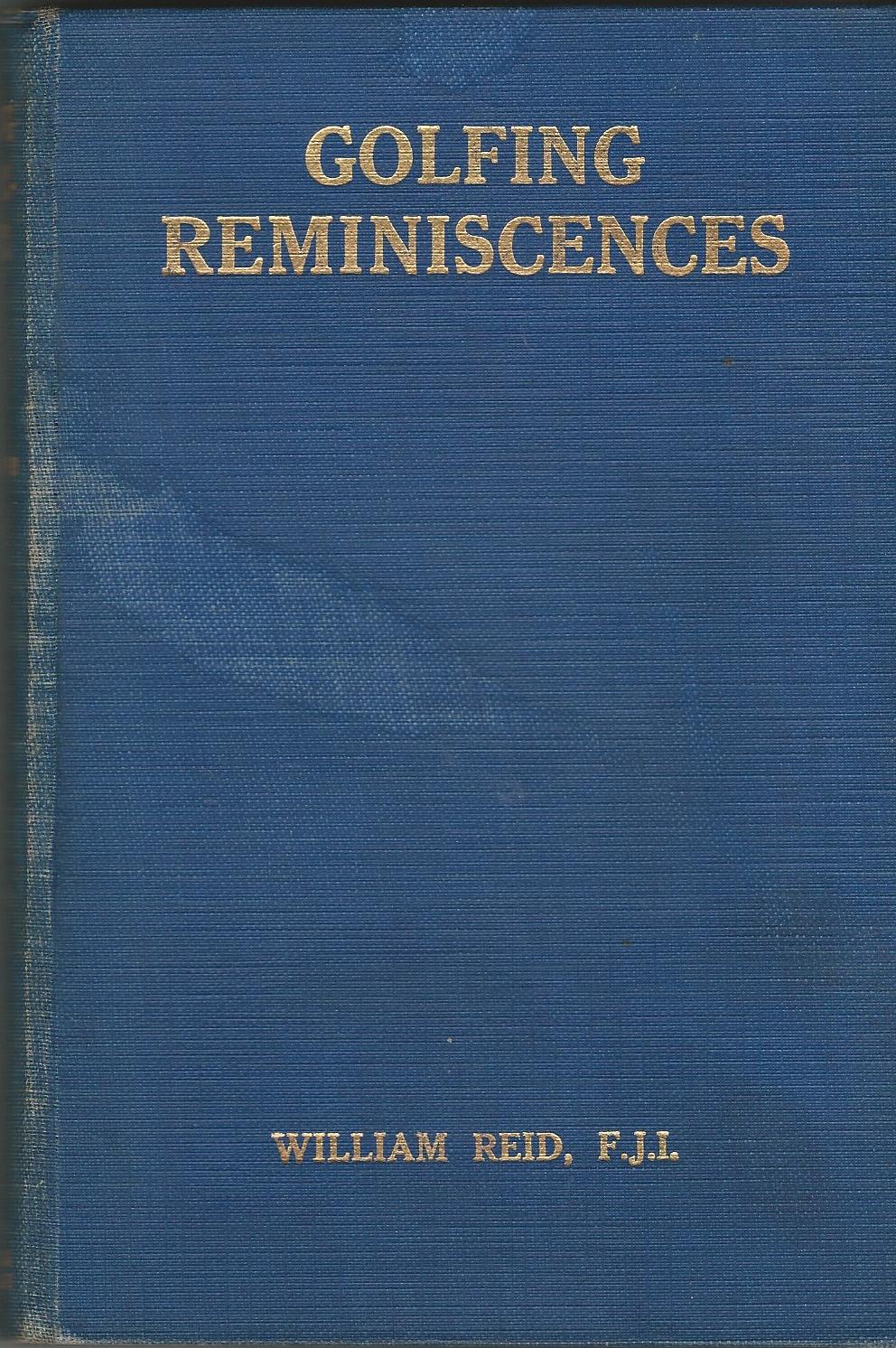 Image for Golfing Reminiscences