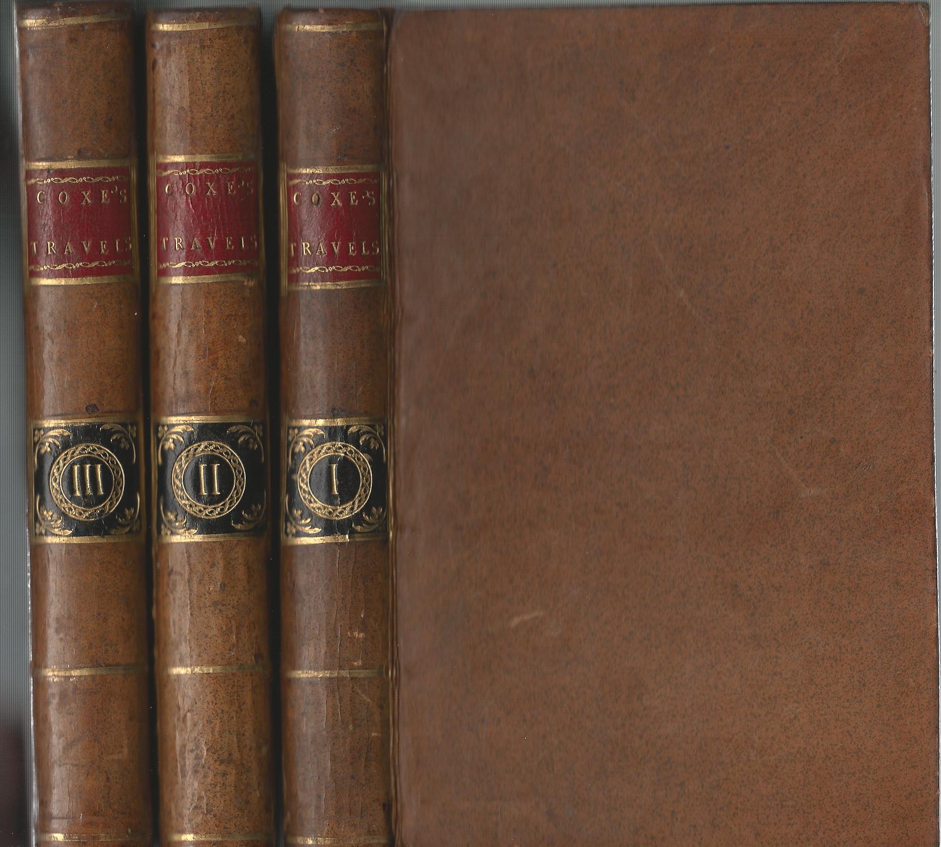 Image for Travels in Switzerland, and in the Country of the Grisons: in a Series of Letters to William Melmouth, Esq from William Coxe, M.A. F.R.S. F.A.S - 3 VOLUMES COMPLETE