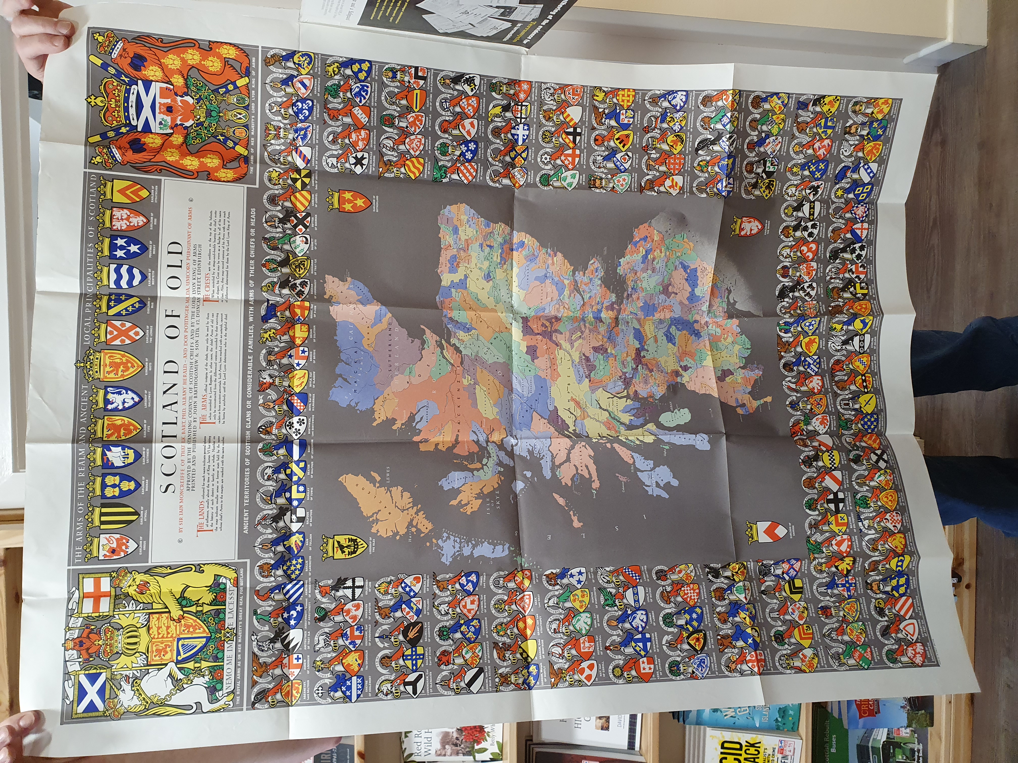Image for A Gathering of the Clans: A Map of Scotland of Old