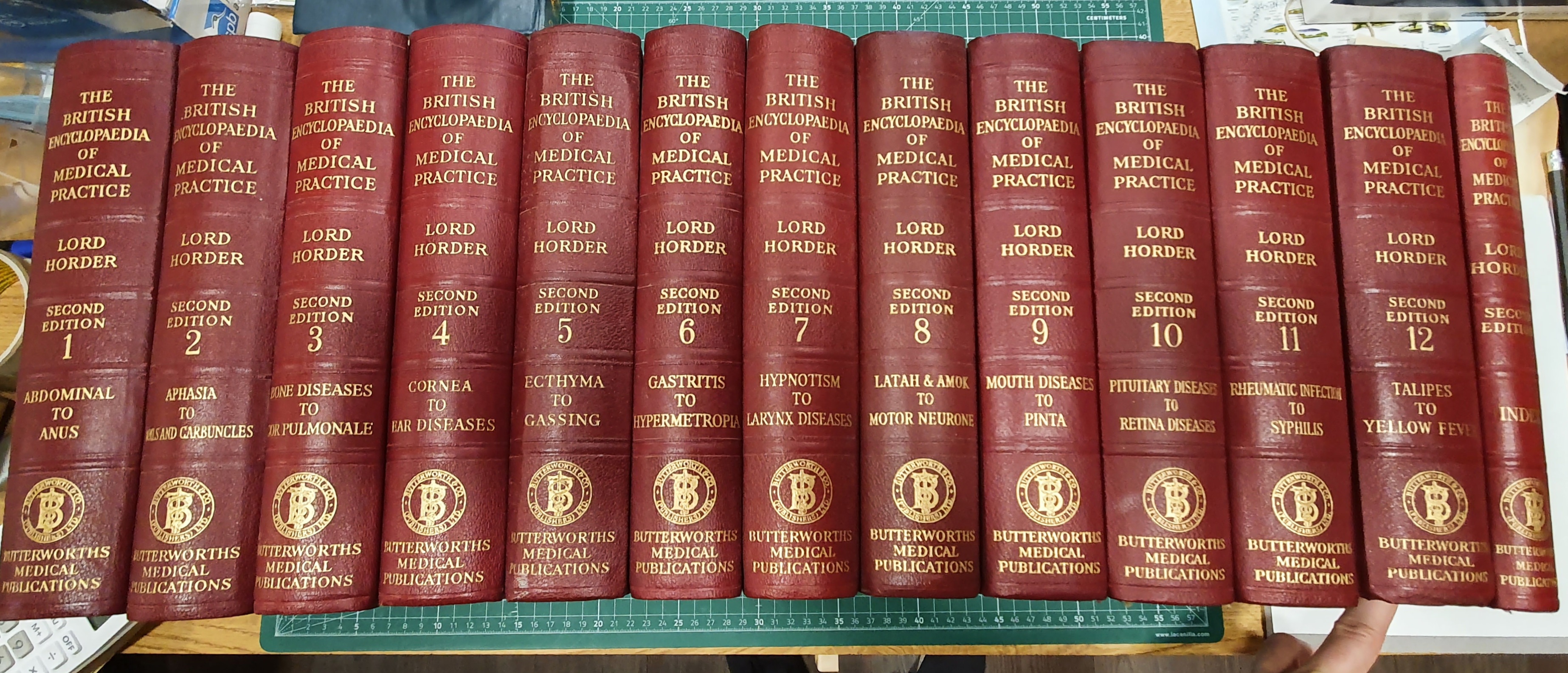 Image for The British Encyclopaedia of Medical Practice 12 Volumes plus Index Volume, Including Medical Progress Volumes 1951-1960 (23 Volumes in total)
