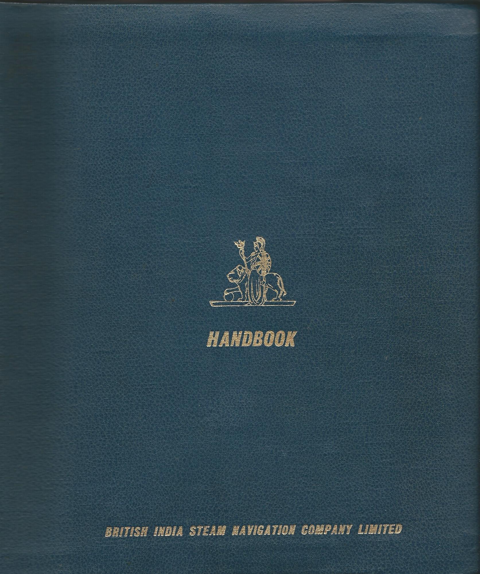 Image for British India Steam Navigation Company Limited: Handbook