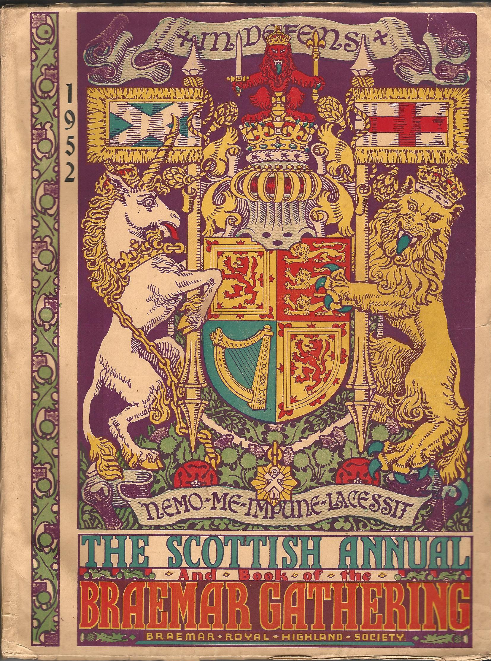 Image for The Scottish Annual and Book of the Braemar Gathering 1952
