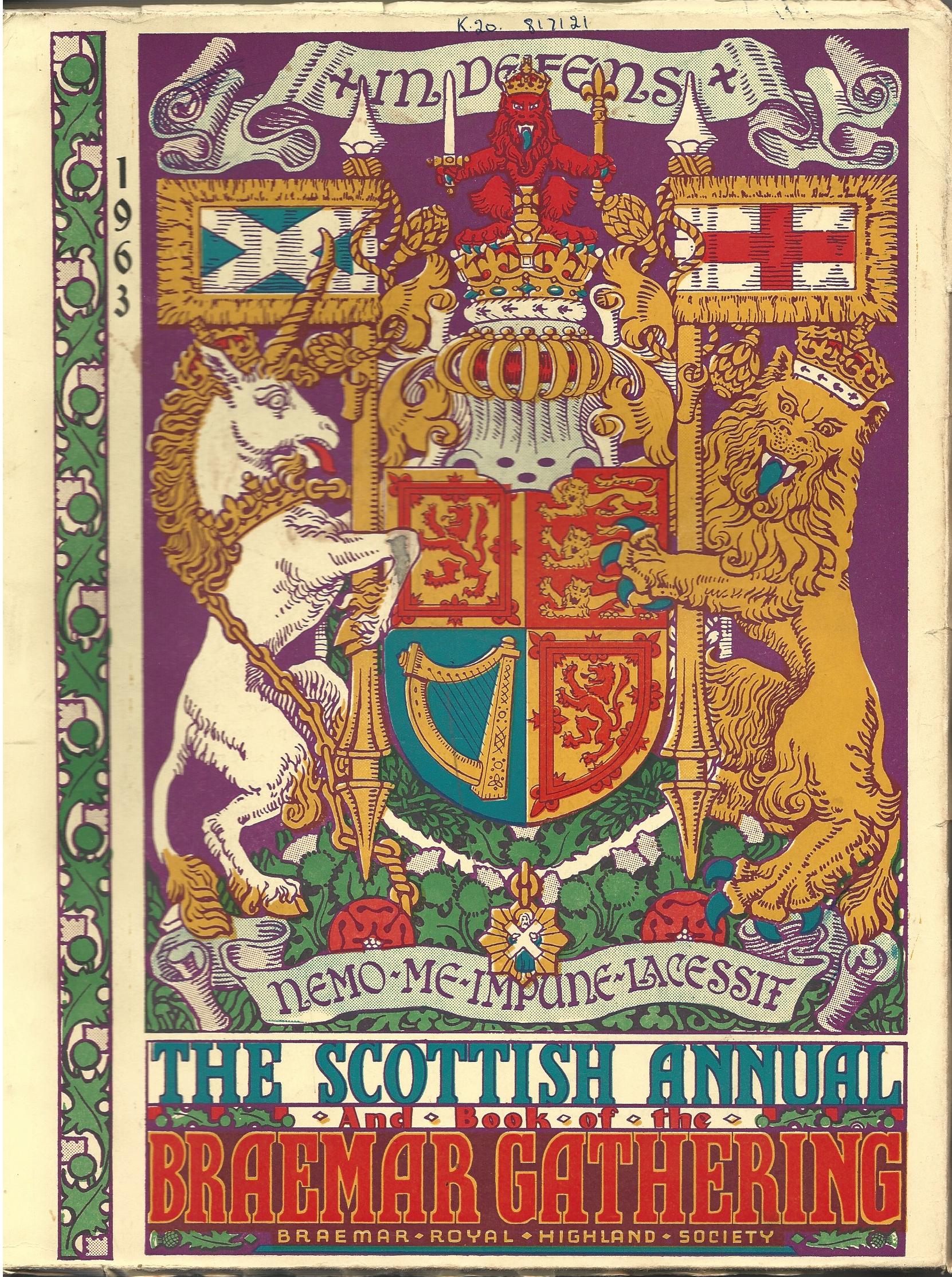 Image for The Scottish Annual and Book of the Braemar Gathering 1963