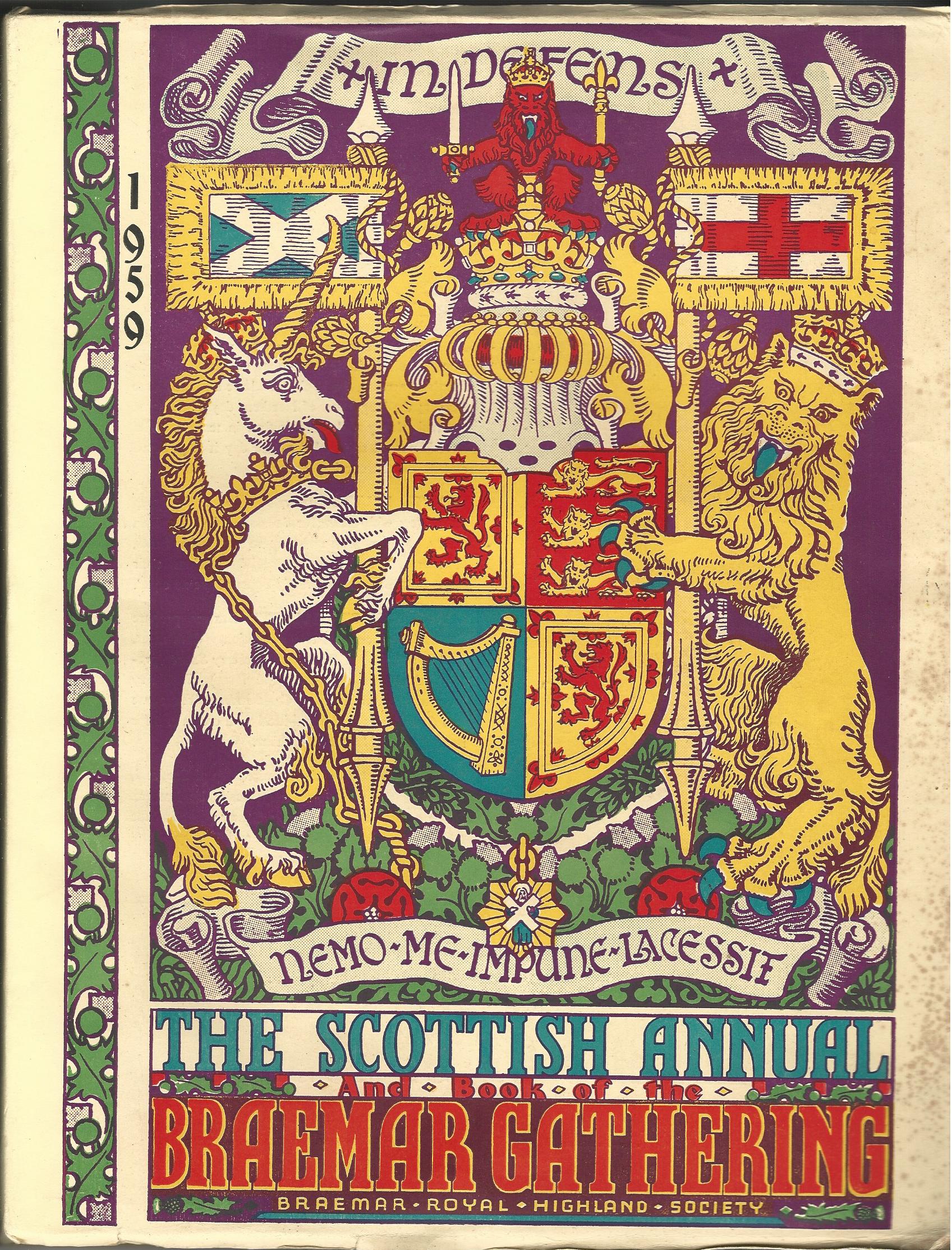 Image for The Scottish Annual and Book of the Braemar Gathering 1959