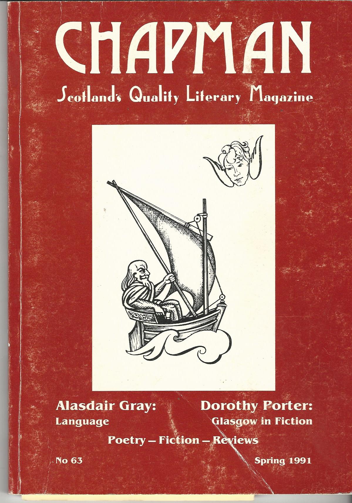 Image for Chapman 63: Scotland's Quality Literary Magazine, Spring 1991.