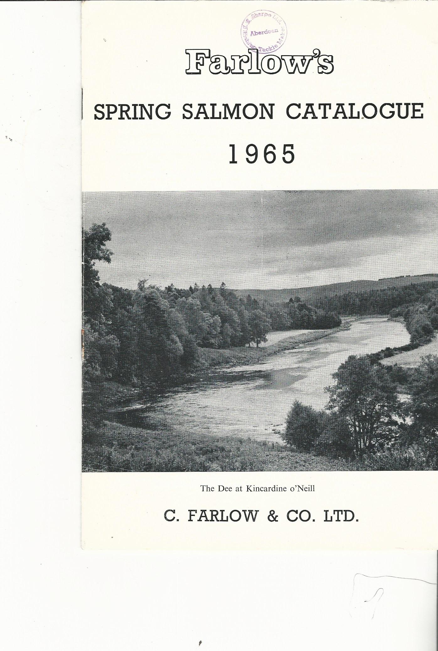 Farlow's Spring Salmon Catalogue