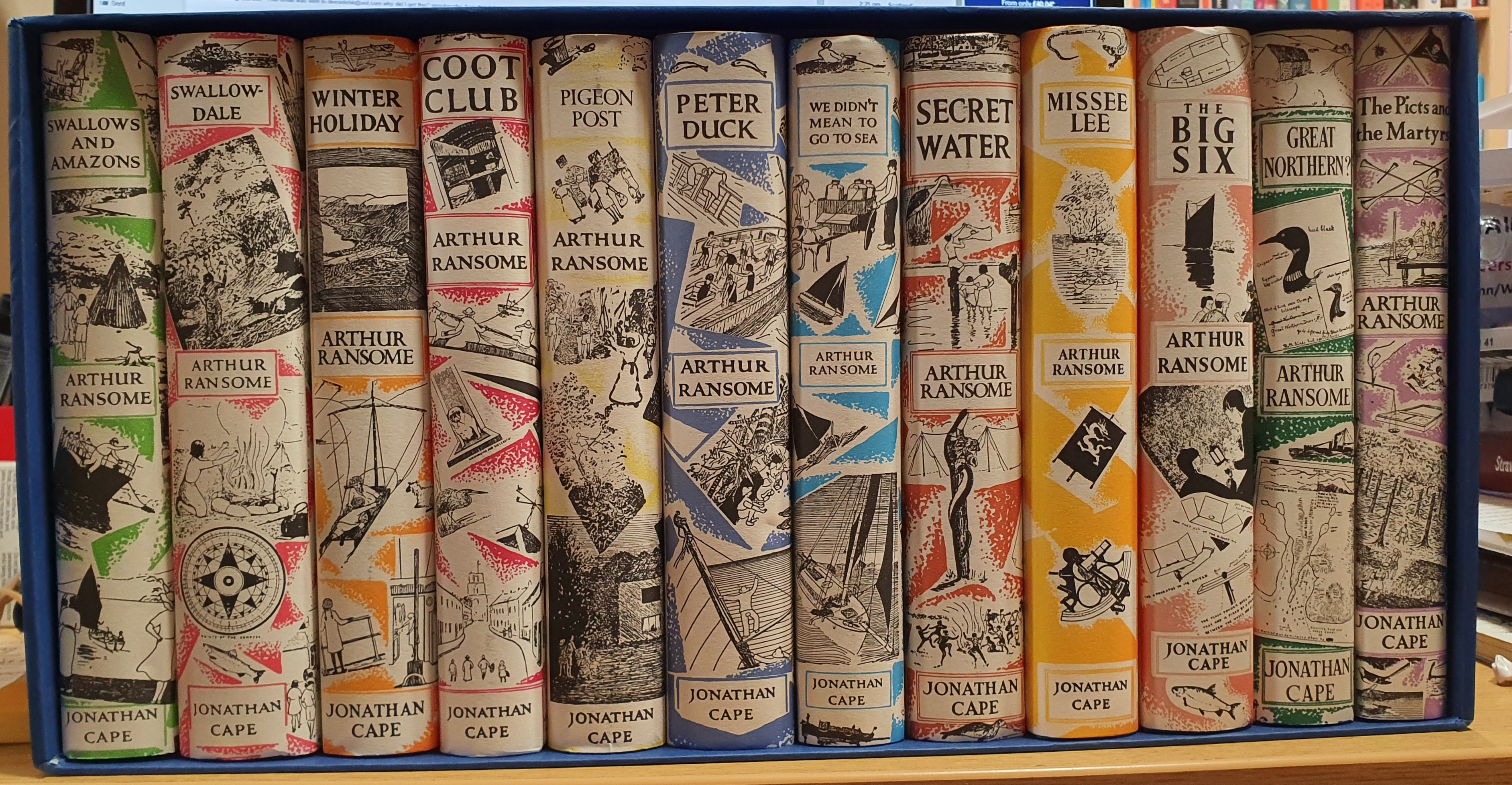 Image for Swallows and Amazons - 12 Volume Boxed Set.