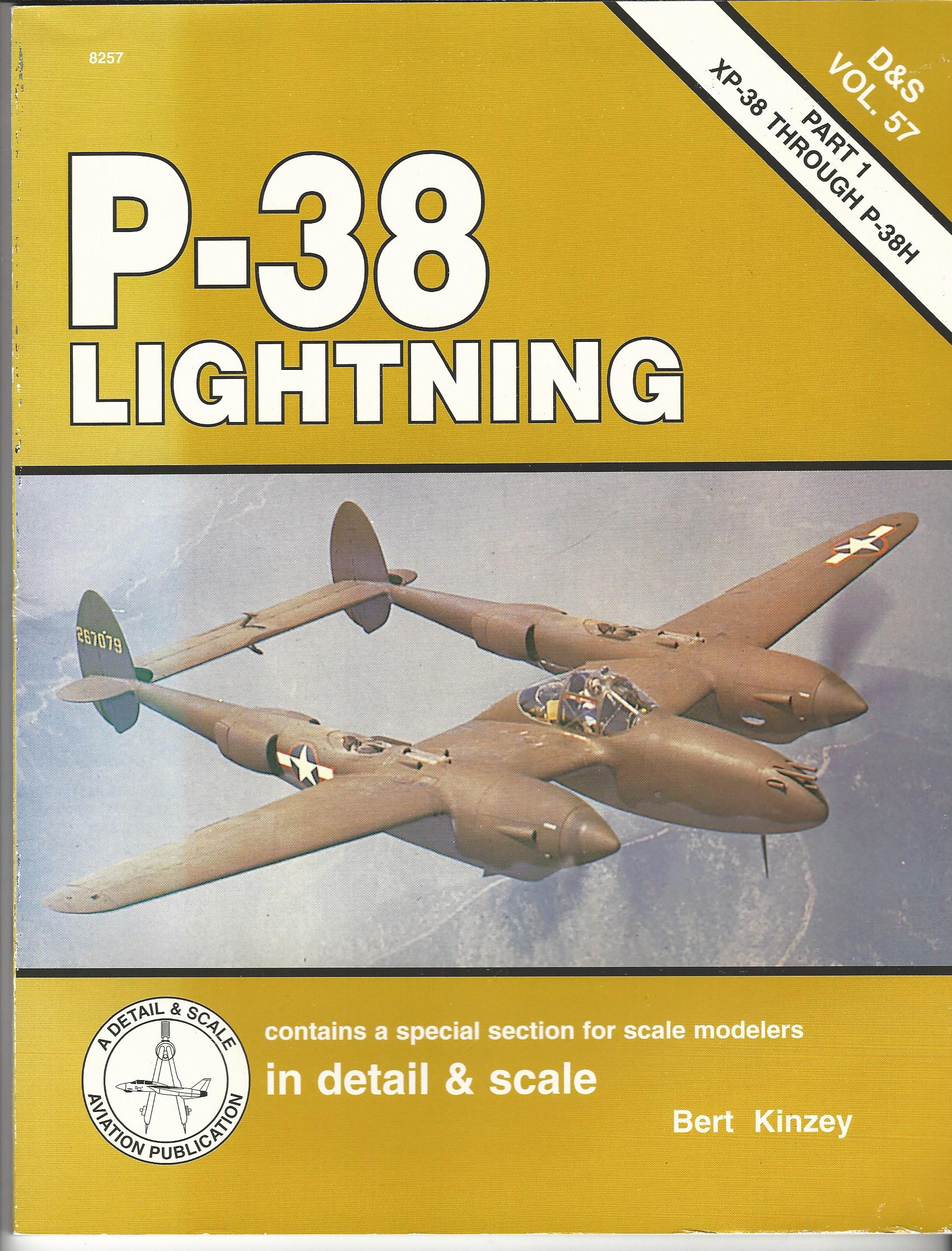 Image for P-38 Lightning in detail & scale, Part 1: XP-38 through P-38H - D&S Vol. 57.