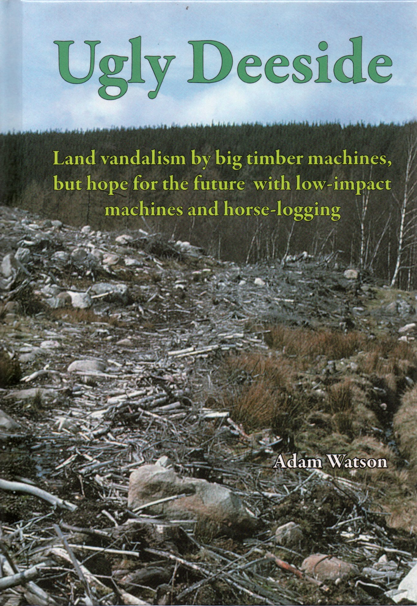 Image for Ugly Deeside: Land Vandalism by Big Timber Machines