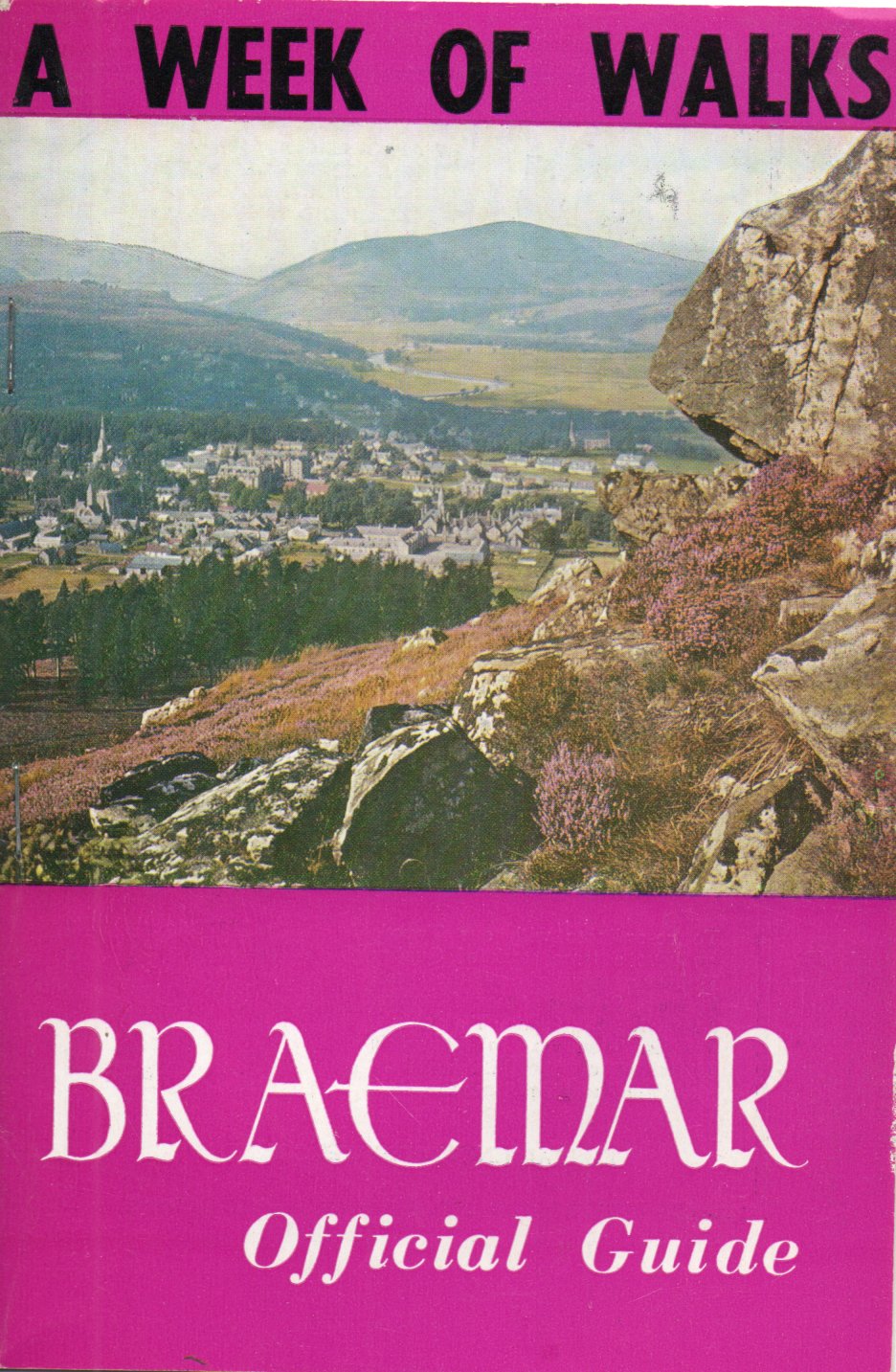 Image for Braemar Official Guide: A Week of Walks.