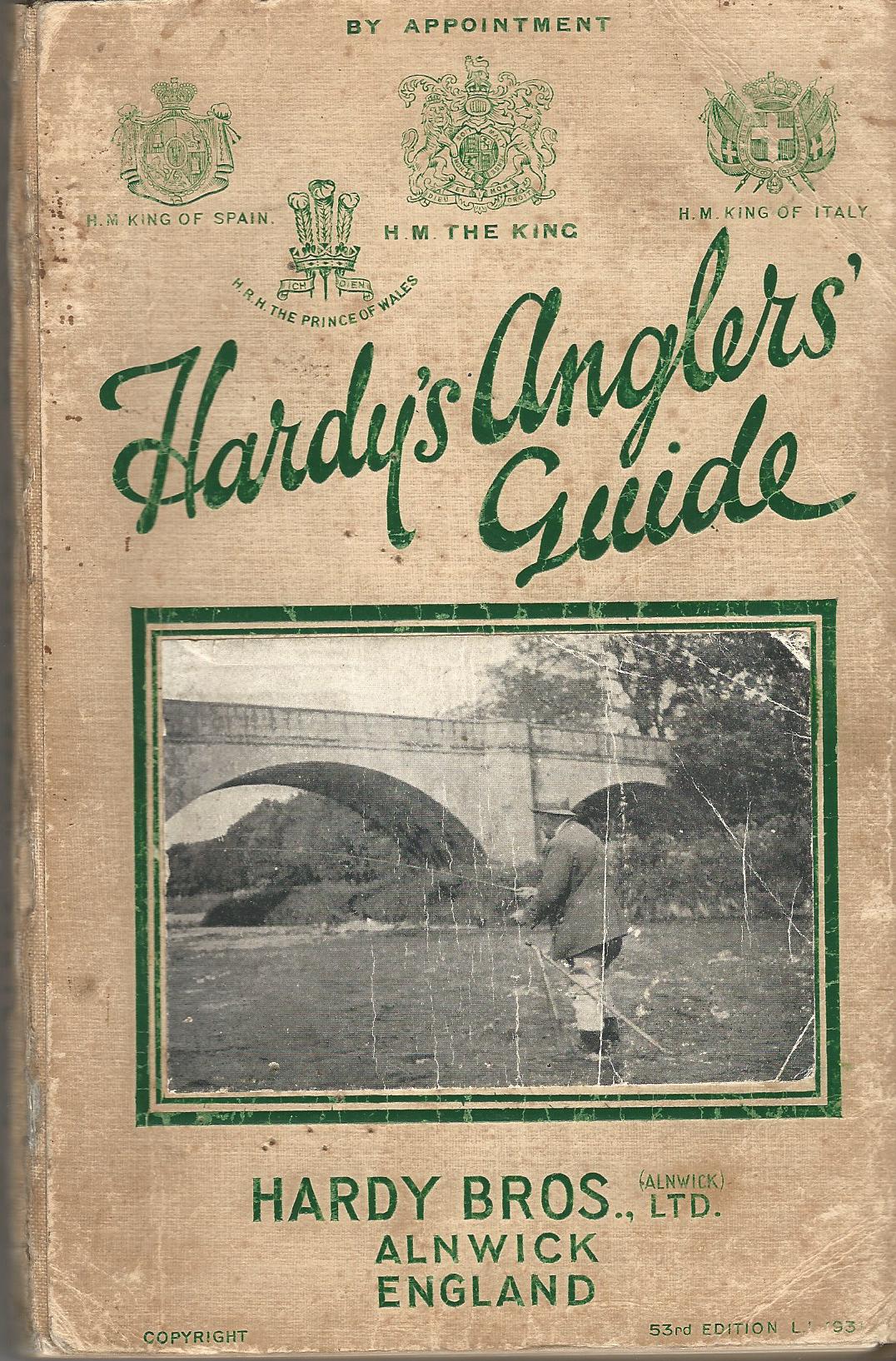 Image for Hardy's Anglers Guide 1931.