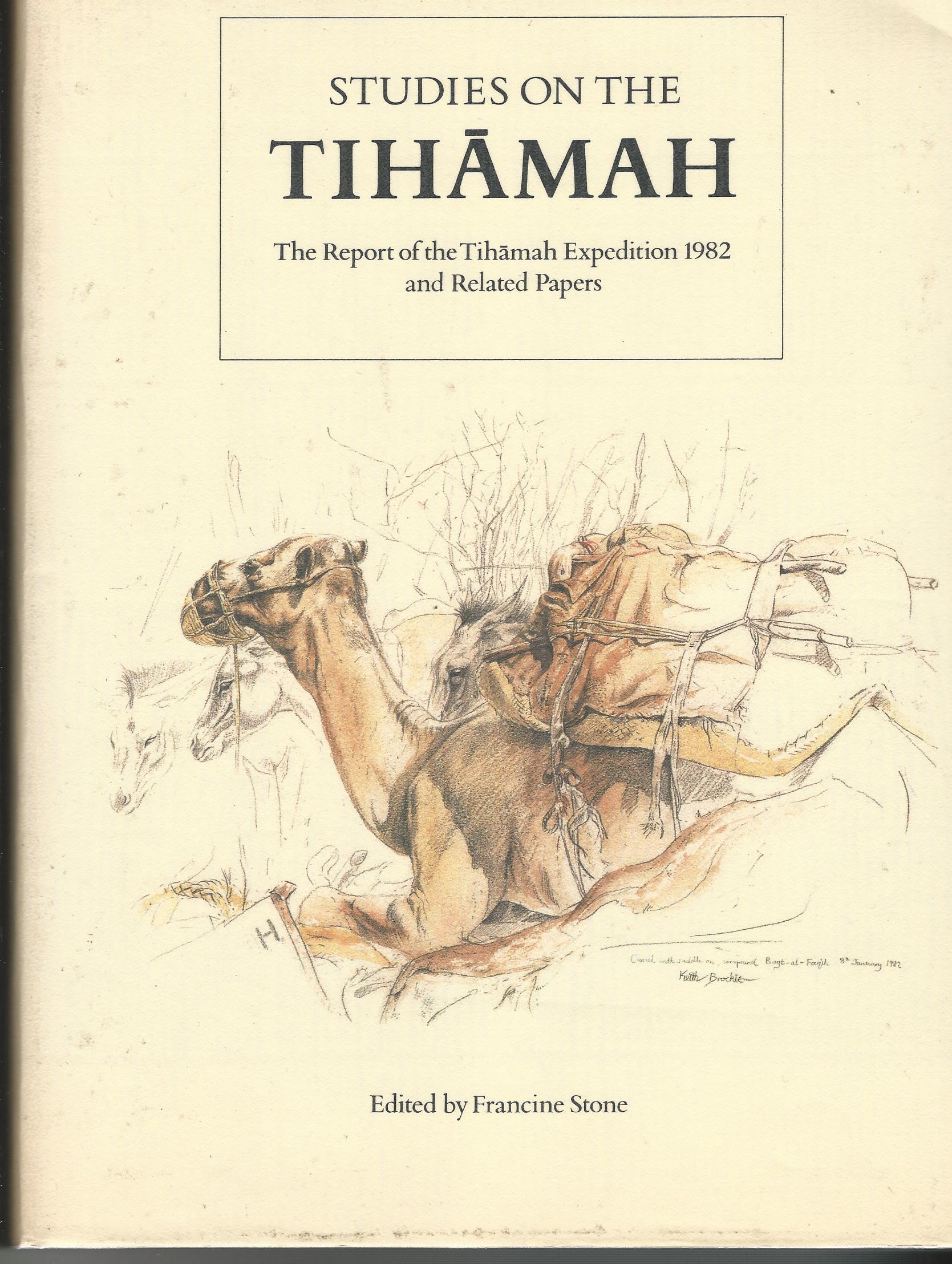 Image for Studies on the Tihamah: The Report of the Tihamah Expedition 1982 and Related Papers.