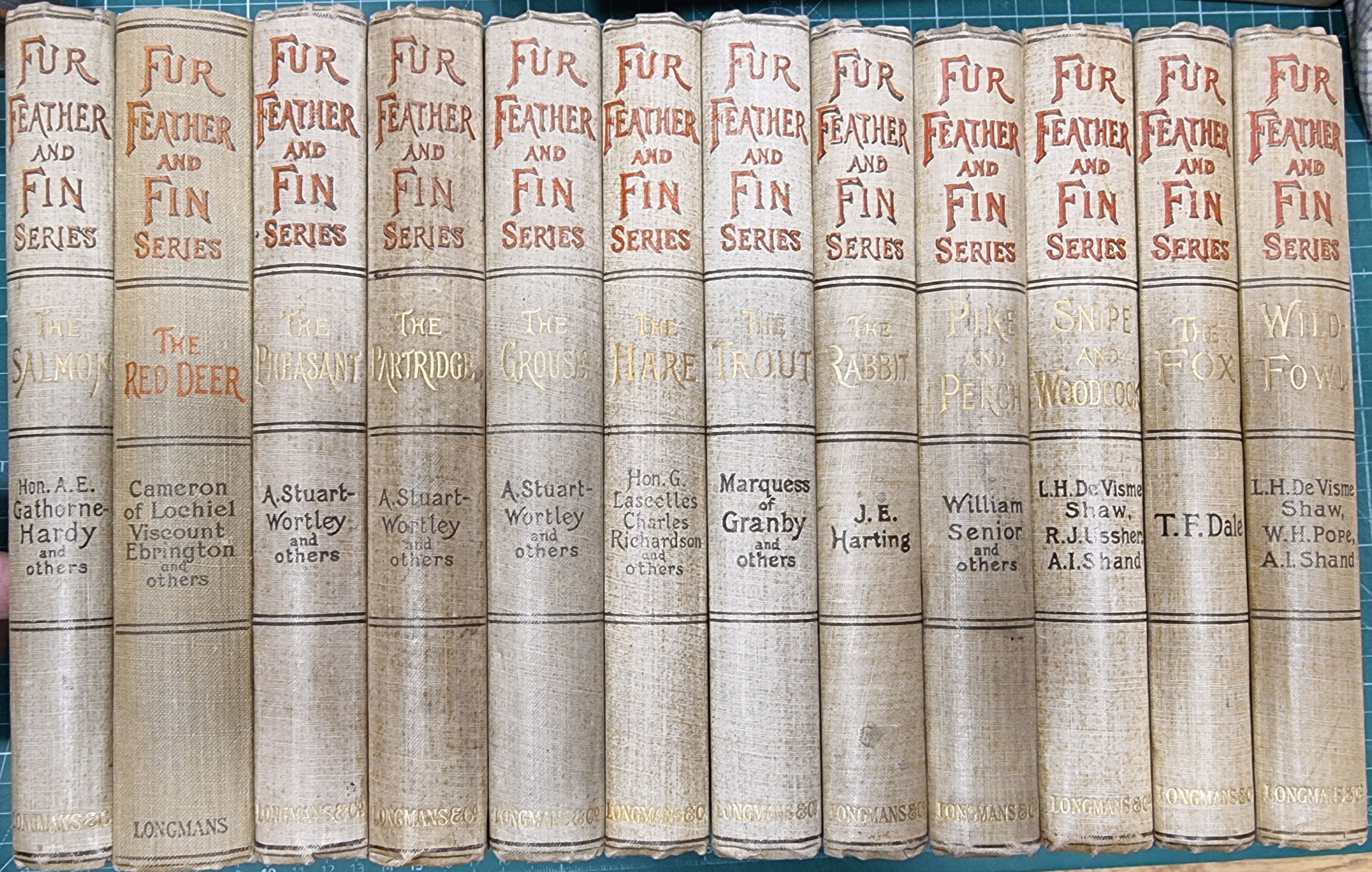 Image for Fur, Feather and Fin Series, 12 Volumes Complete.