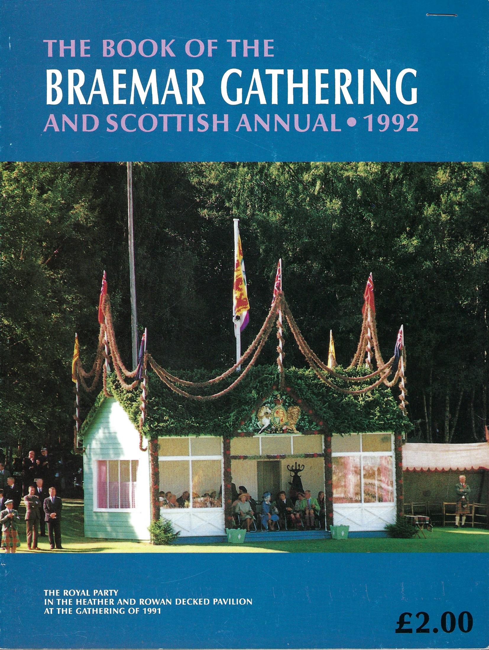 Image for The Book of the Braemar Gathering and Scottish Annual 1992.