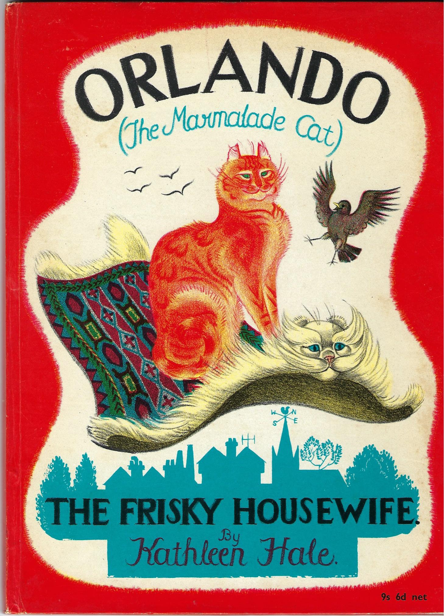 Orlando The Marmalade Cat The Frisky Housewife