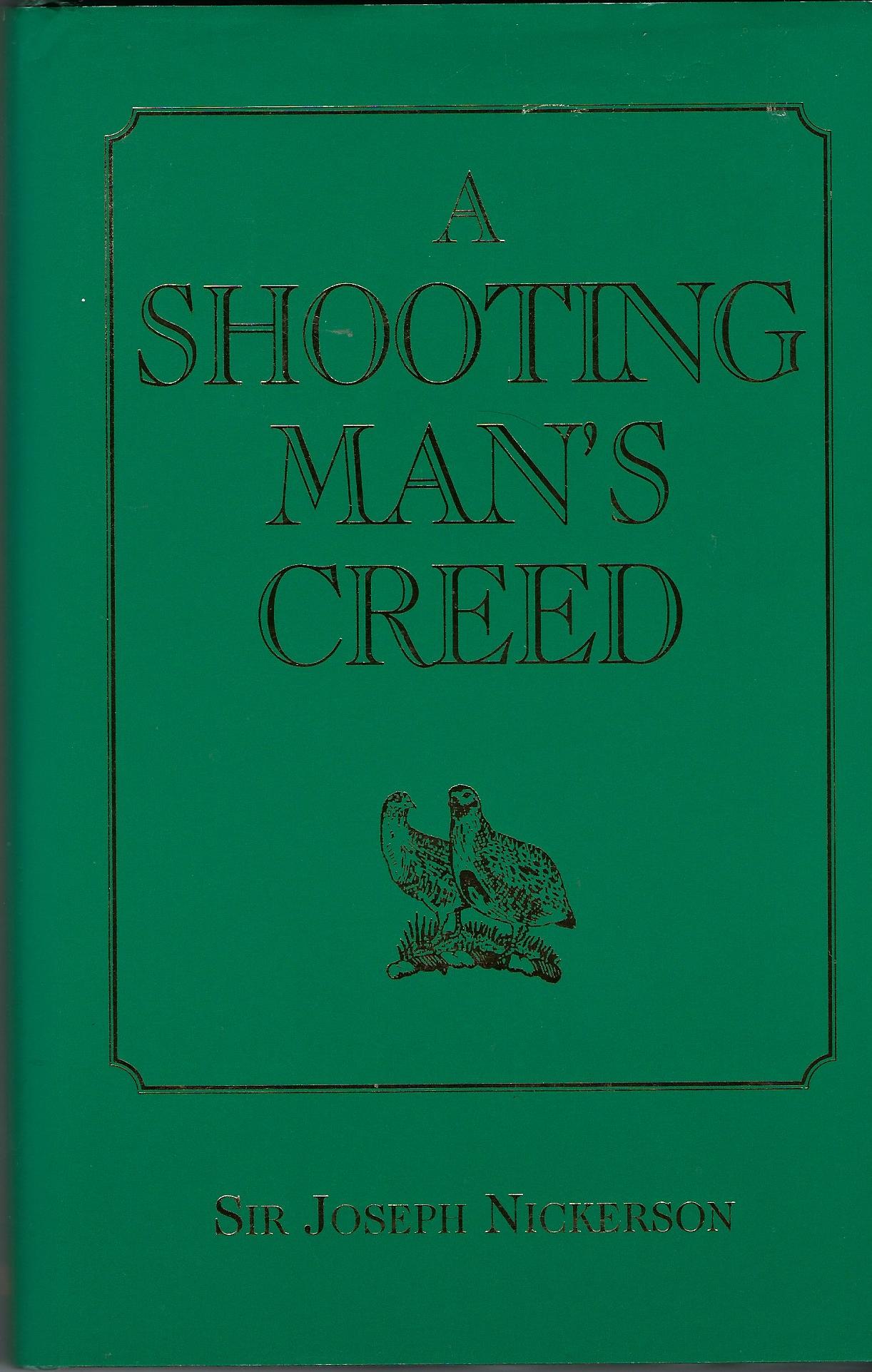 Image for A Shooting Man's Creed